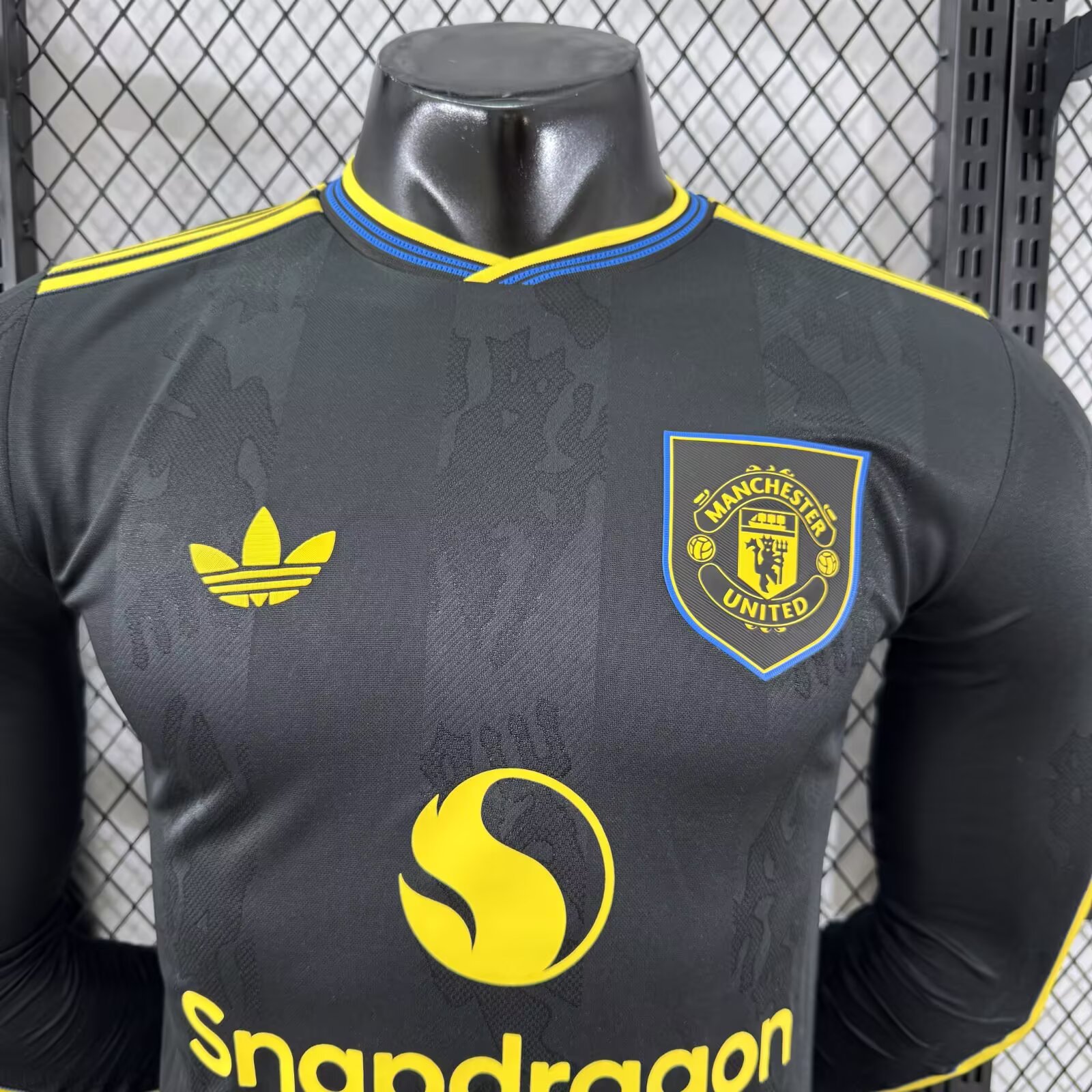 2025-26 Manchester United second away long-sleeved jersey - player version