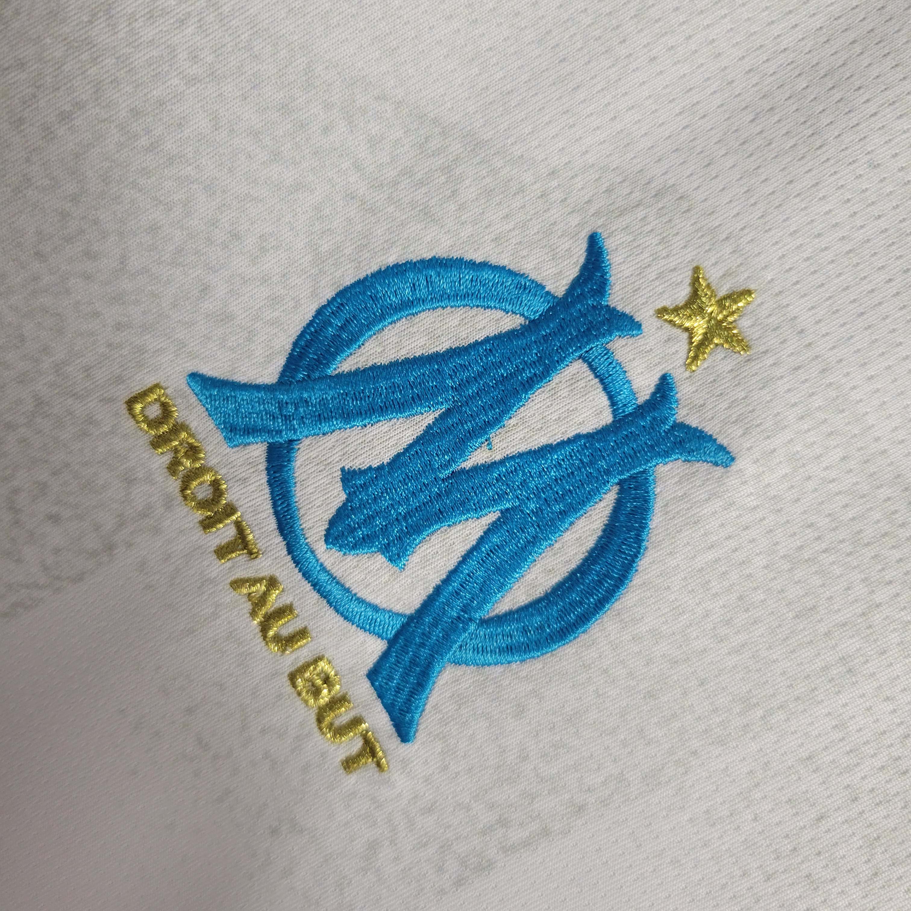 2023/24 Olympique de Marseille Home Football Jersey - Fans Edition