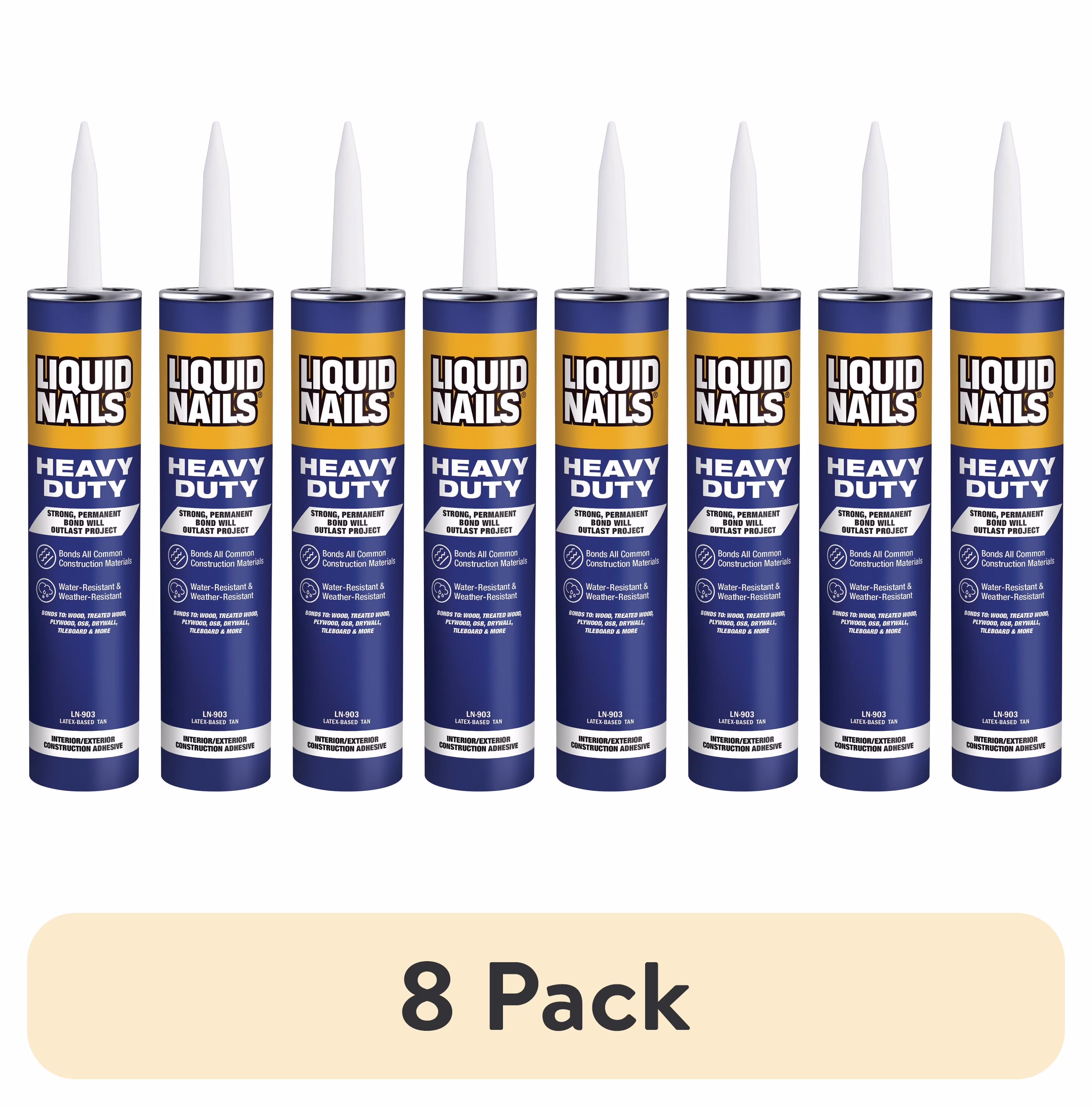 Liquid Nails Heavy Duty 10 oz. White Low VOC Construction Adhesive