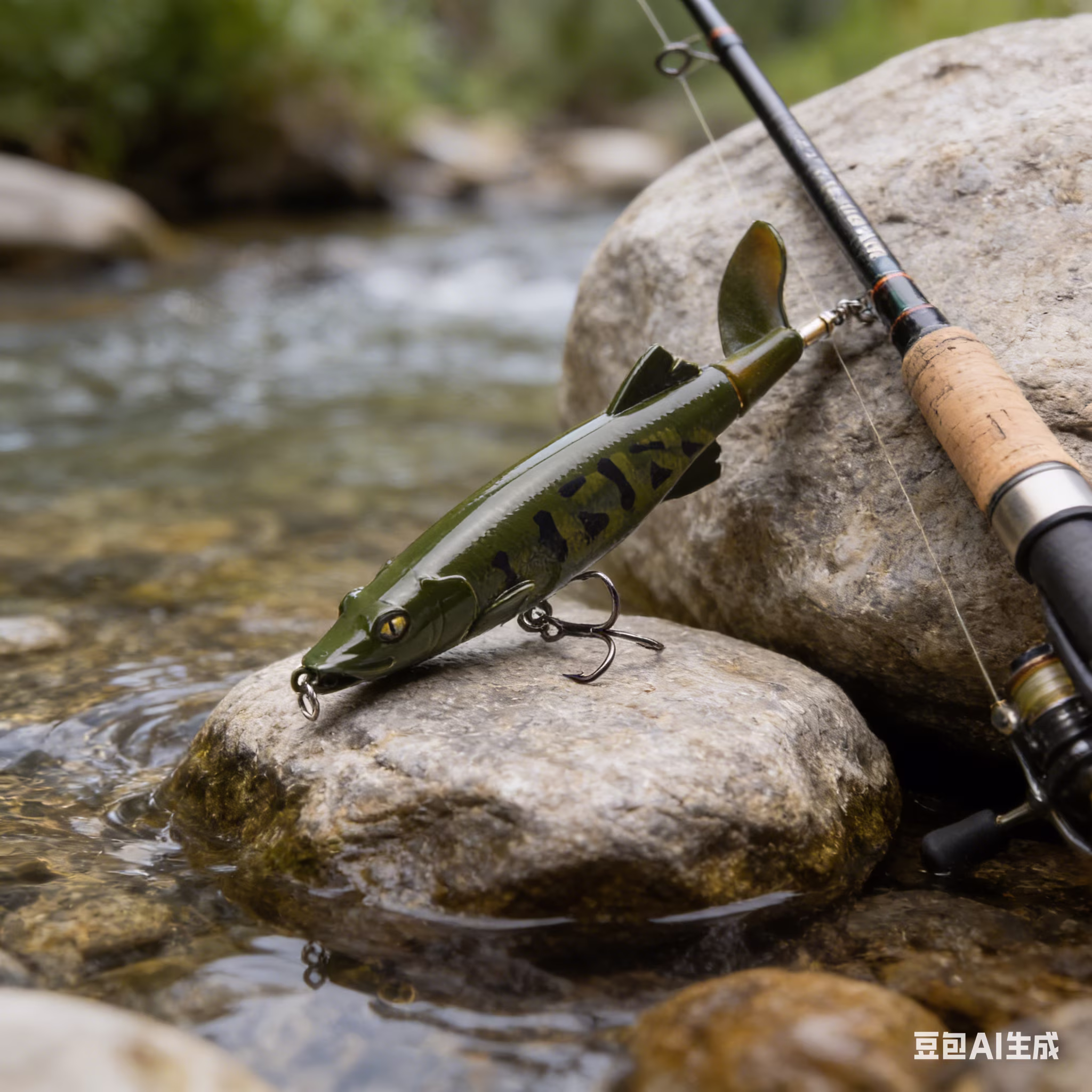 Bisitoy Topwater Fishing Lures, Excellent Hookup Ratio with Propeller Action