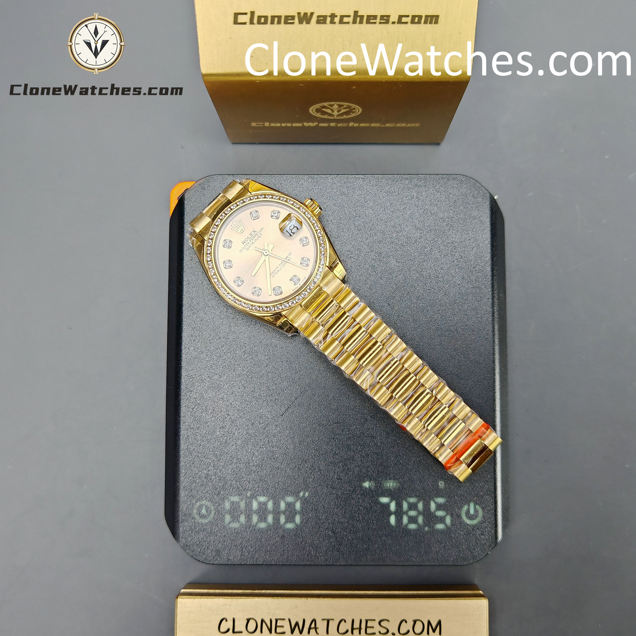 Rolex Super Clone Watches 1:1 DateJust m278288rbr-0005 President 31MM 2236 Movement