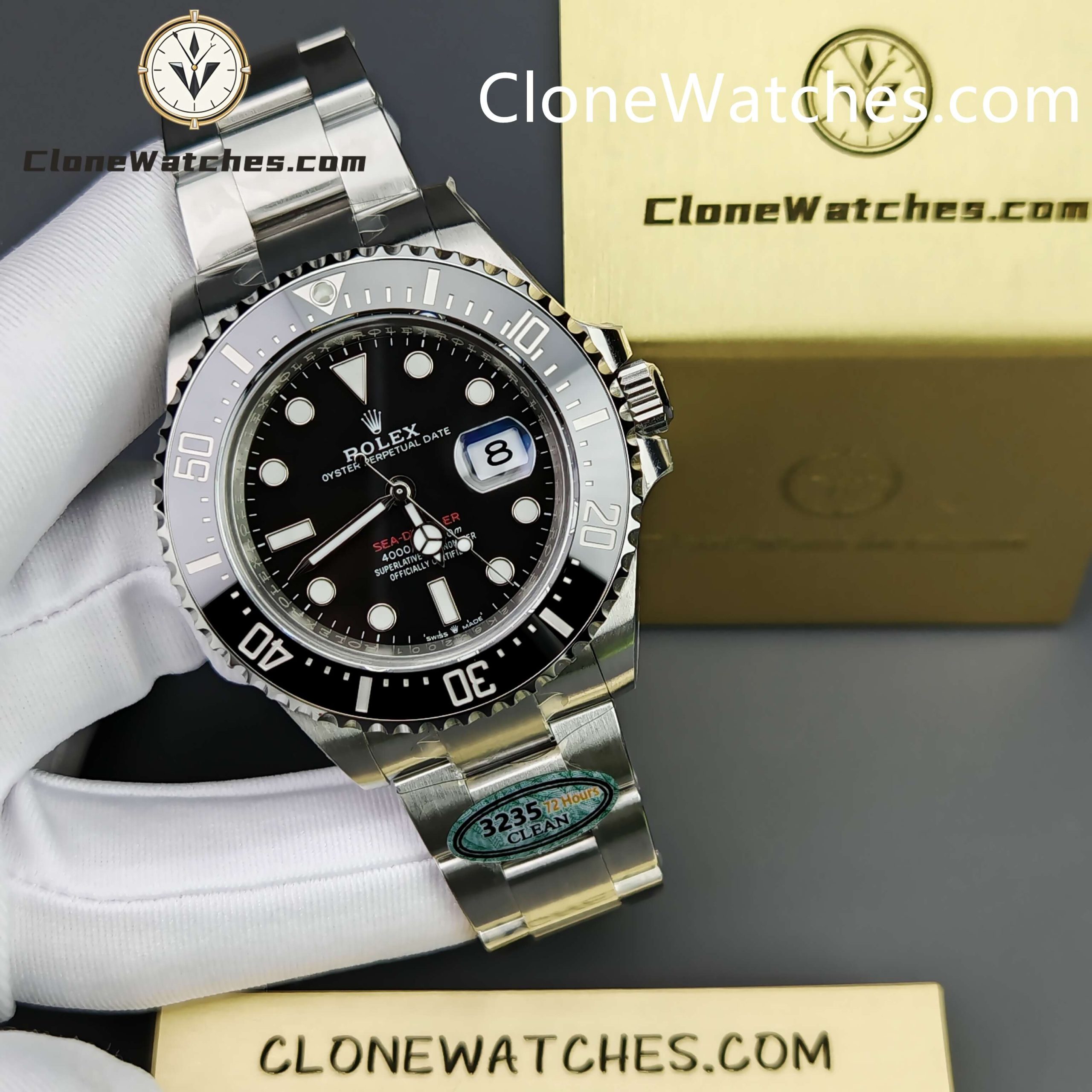 Rolex Super Clone Watches 1:1 Sea Dweller M126600-0002 3235 Movement