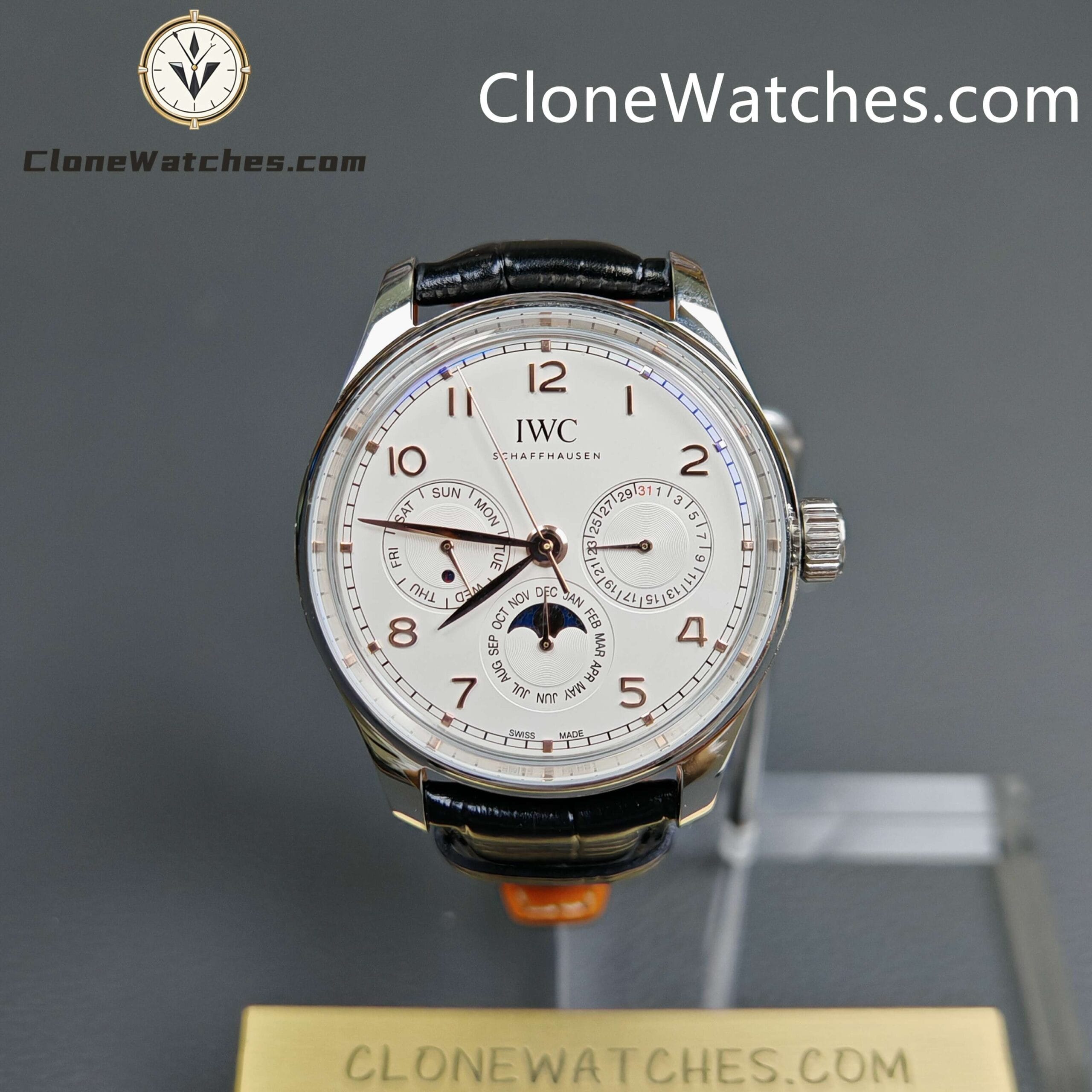IWC Super Clone Watches 1:1 Portugieser Perpetual Calendar 42MM IW344203