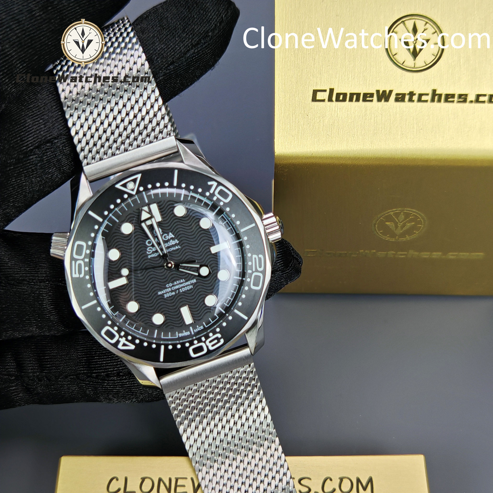 OMEGA Super Clone Watches 1:1 Seamaster Diver 300M 210.30.42.20.01.010 42mm