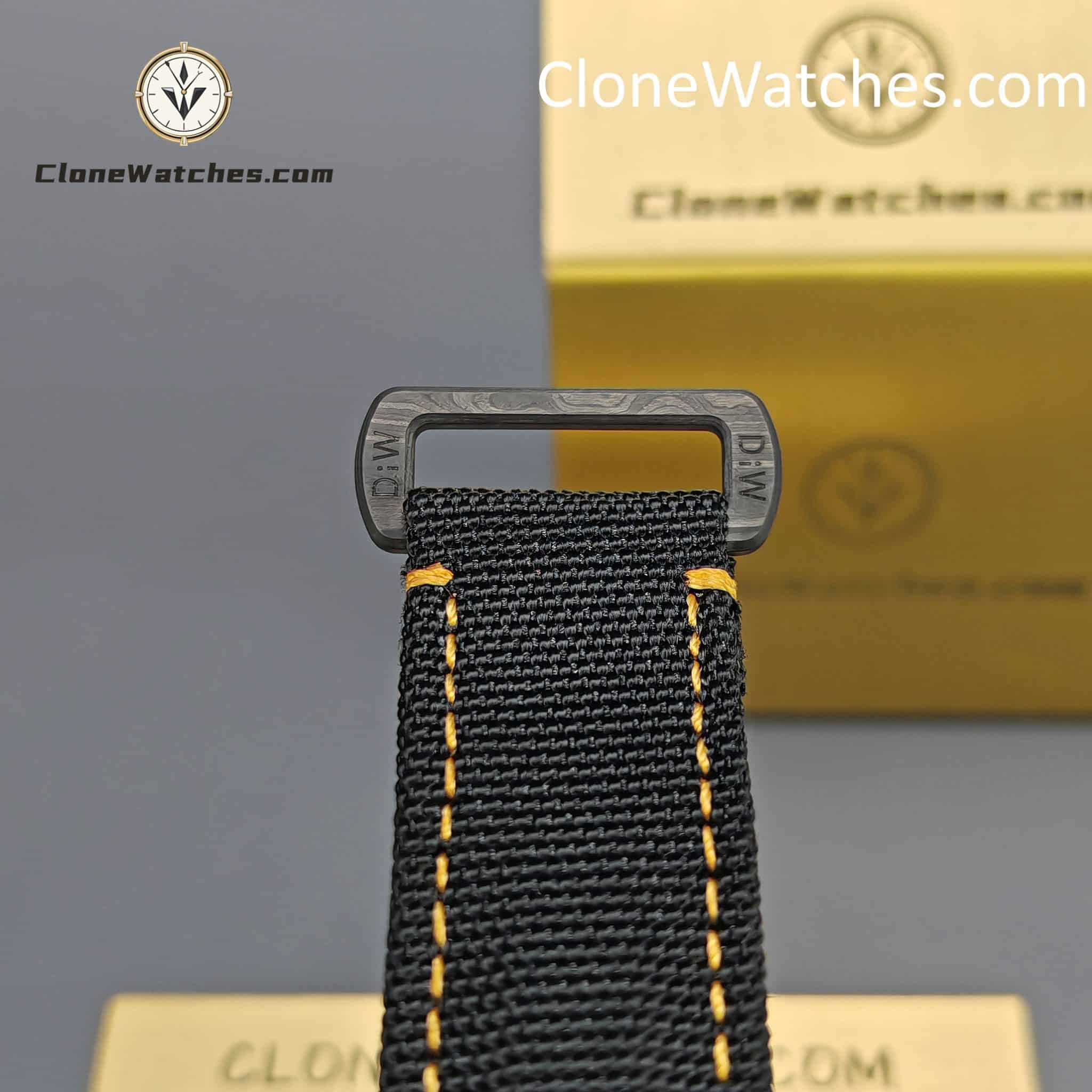 Modified Super Clone Watches 1:1 DiW Rolex Daytona Carbon Fiber BUMBLEBEE