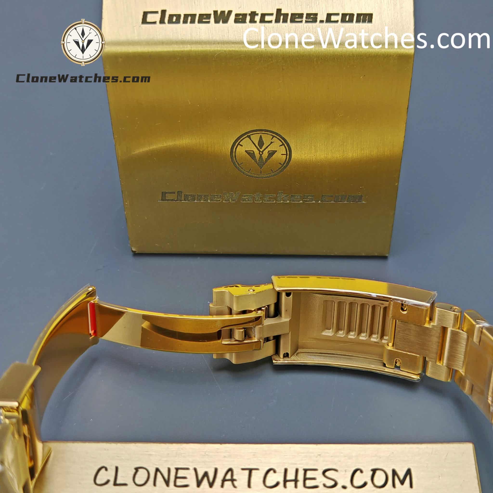Rolex Super Clone Watches 1:1 18K Gold Black Dial Submariner 126618LN 3235 Movement