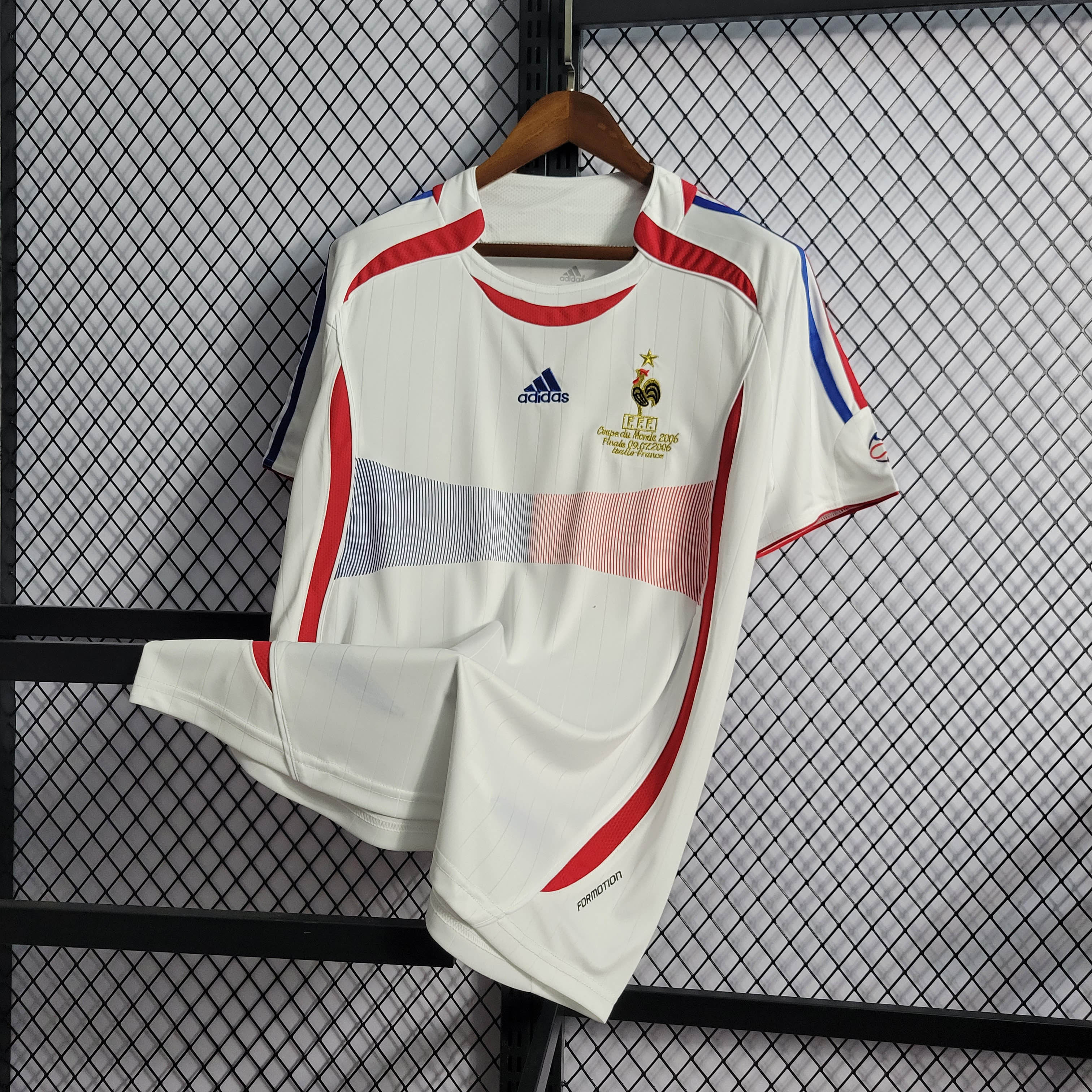 2006 World Cup France Away Retro Jersey - Fans Edition