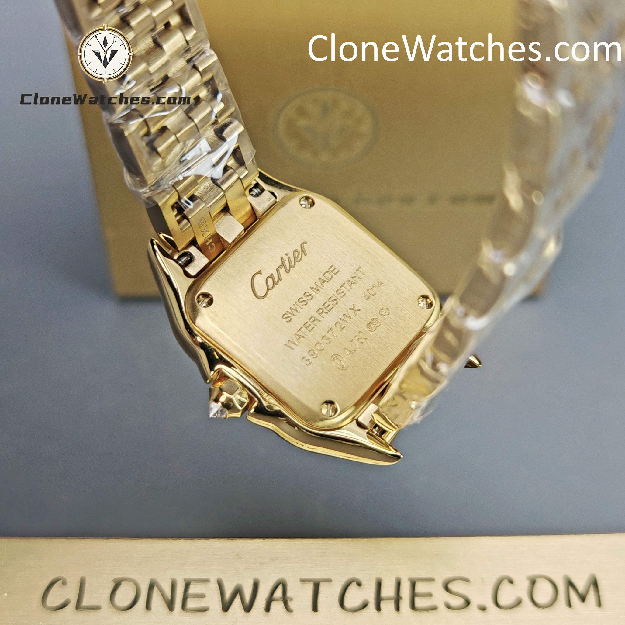 Cartier Super Clone Watches 1:1 PANTHÈRE DE CARTIER White Dial 22mm x30mm WJPN0067