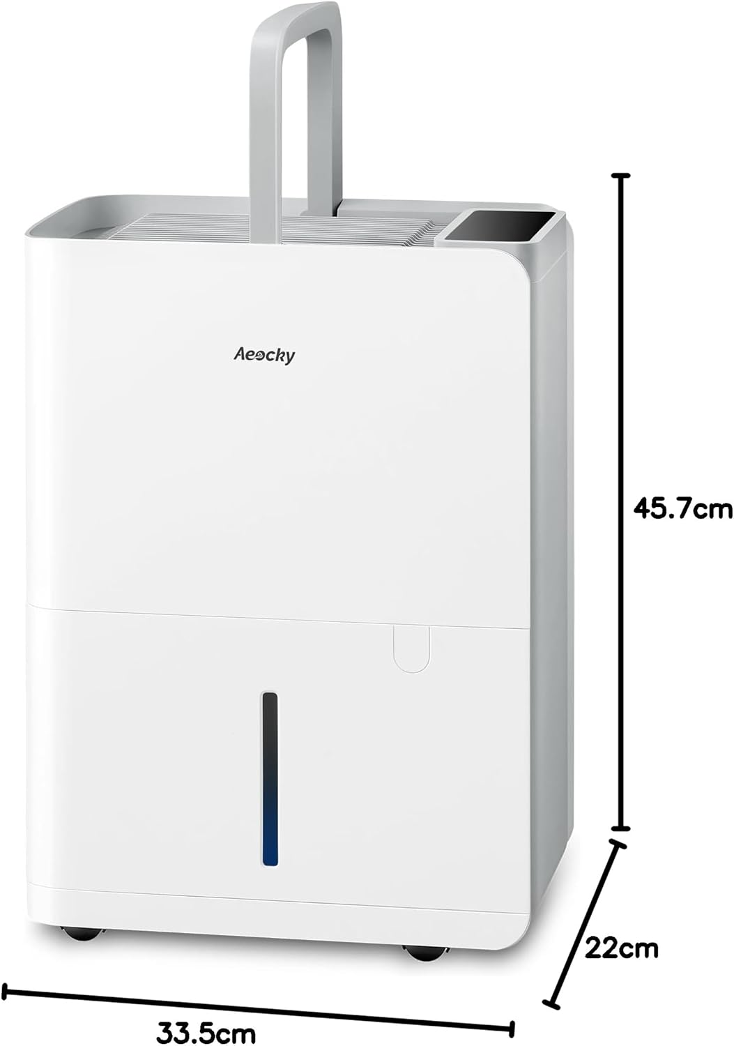 Déshumidificateur 25 L jour compresseur avec tuyau vidange