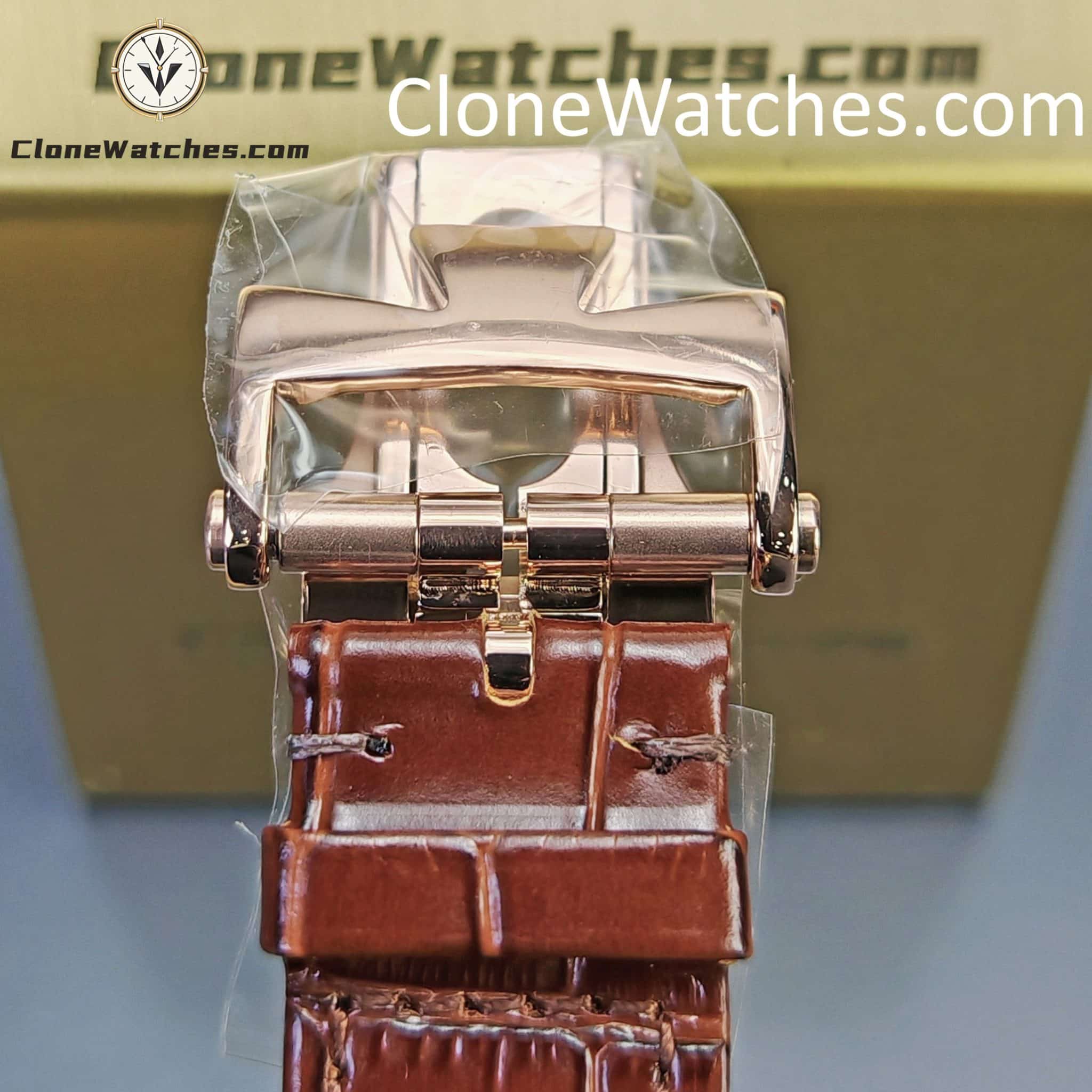 Vacheron Constantin Super Clone Watches 1:1 Patrimony Rose Gold 4010U/000R-B329 White Dial