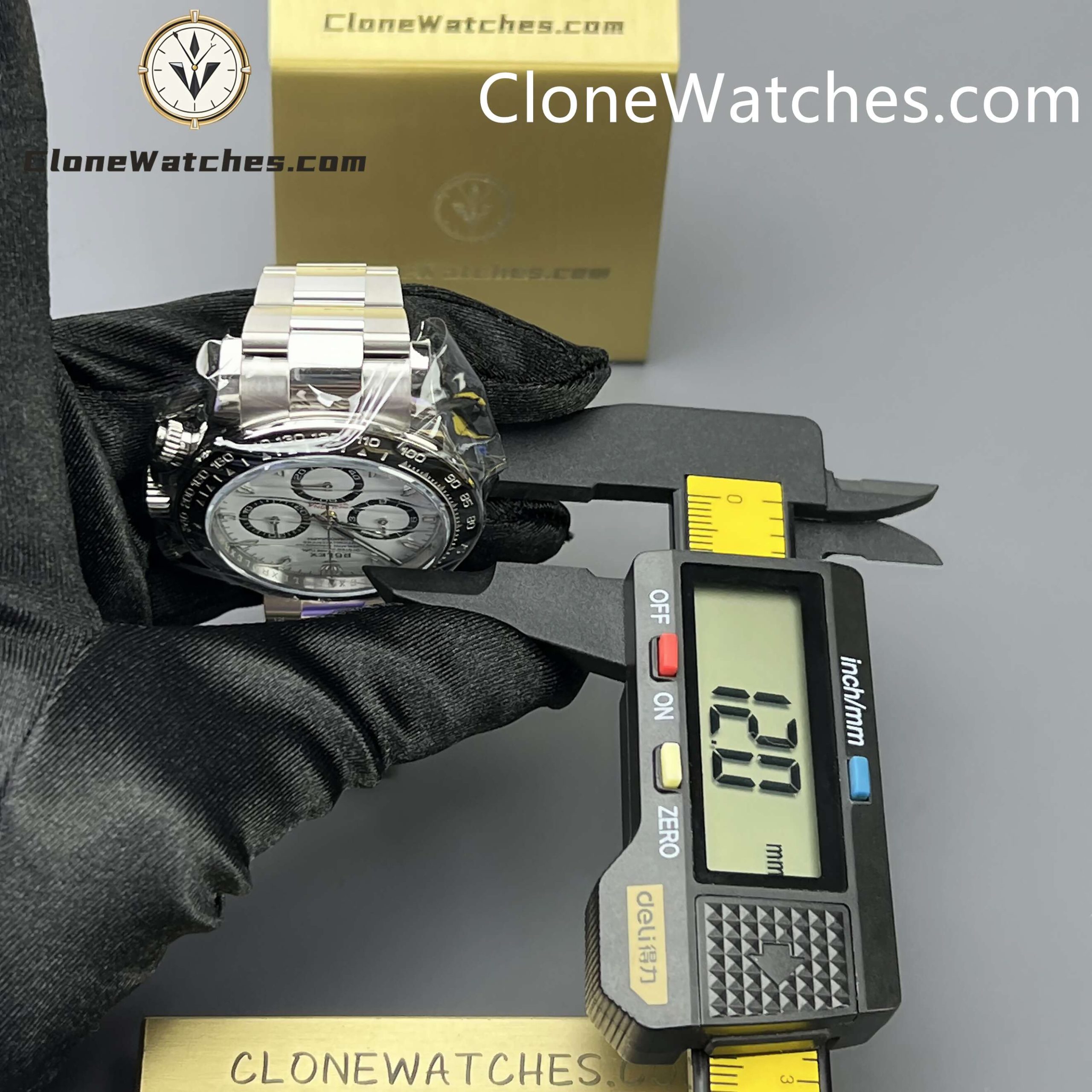 Rolex Super Clone Watches 1:1 Panda Daytona M126500LN-0001 4131 Movement