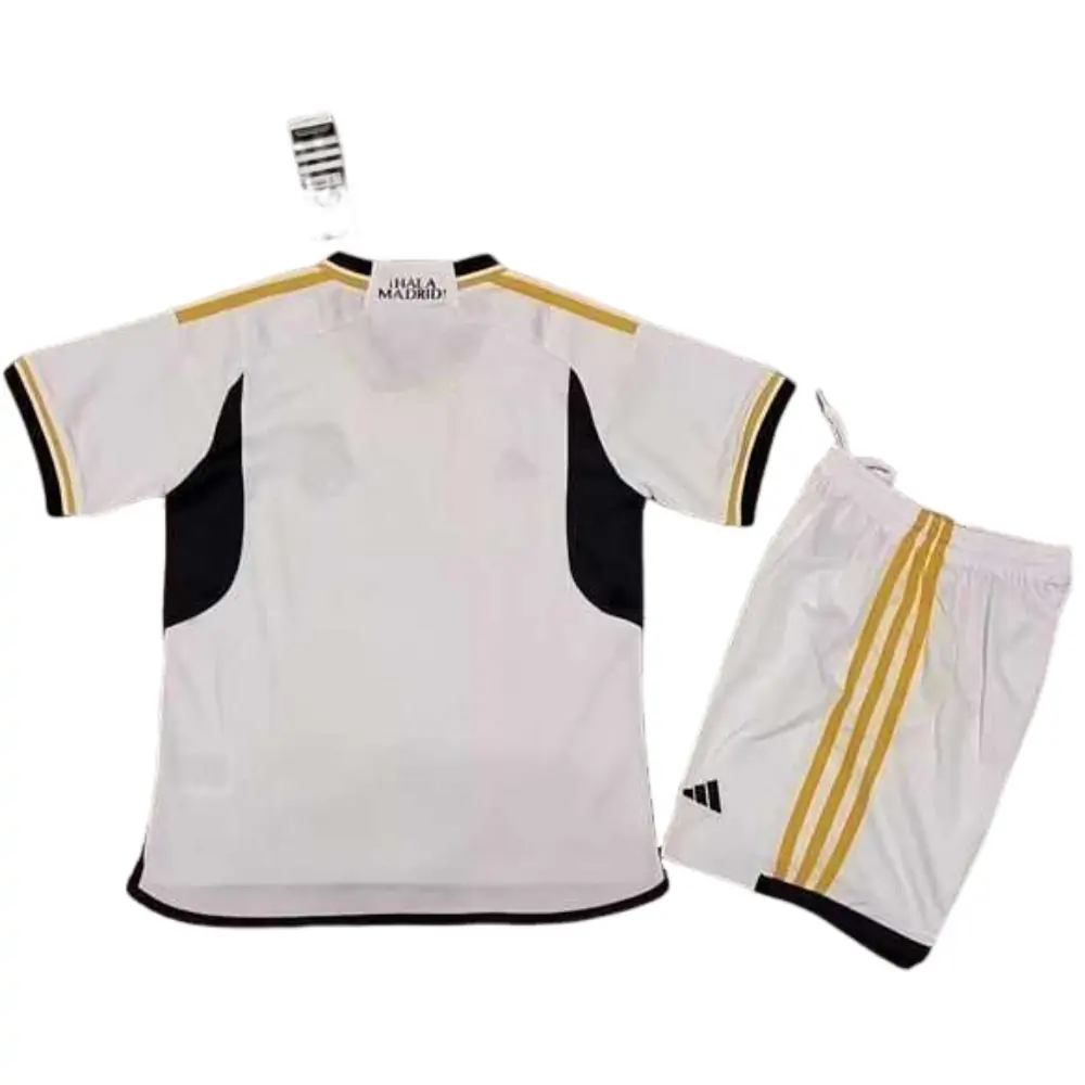 2023-24 Real Madrid Home Jersey Children's Set - Fans Edition
