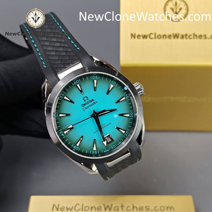 OMEGA Super Clone Watches 1:1 Seamaster Aqua Terra 150M 220.32.41.21.03.001 41 mm Blue Dial