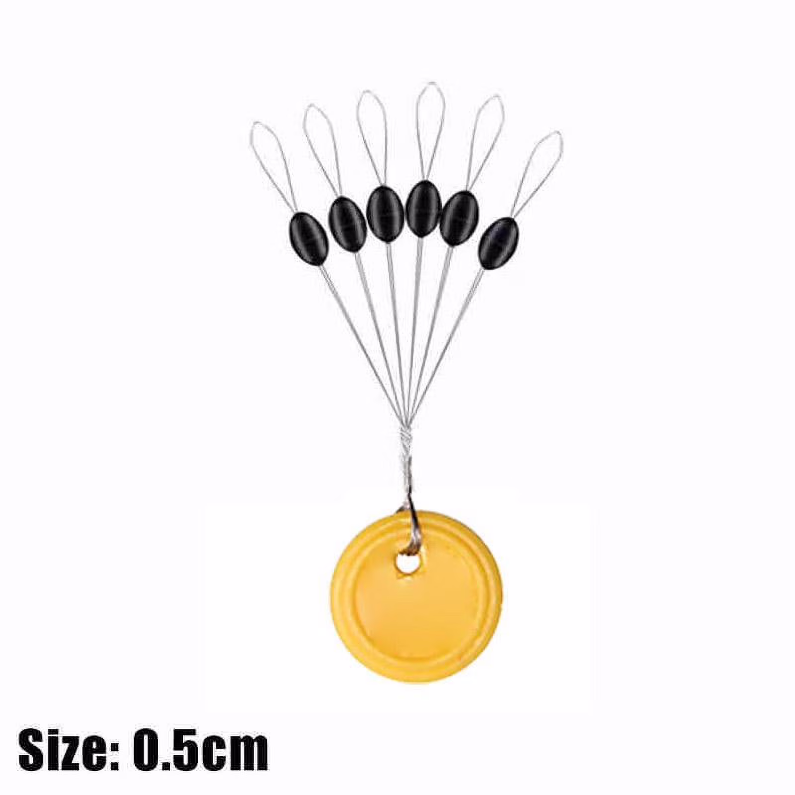 Fishing Bobber Stopper Float Line Olive Shape Space Stopper Bean Nice W8K4