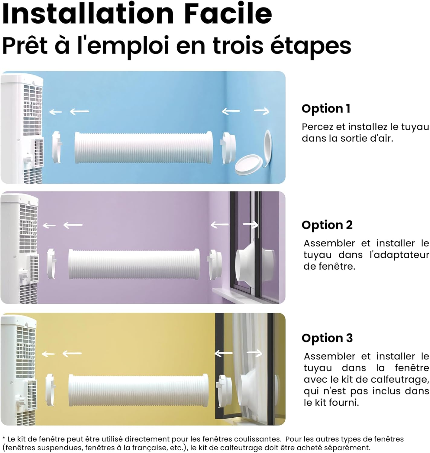 Climatiseur mobile 7000 BTU 2kW contrôle app 3 modes 3 vitesses minuterie 24h pièces 23m² Breezy Cool 20