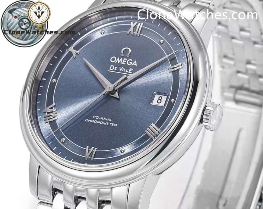 OMEGA Super Clone Watches 1:1 De Ville Prestige 424.10.40.20.03.002 39.5MM