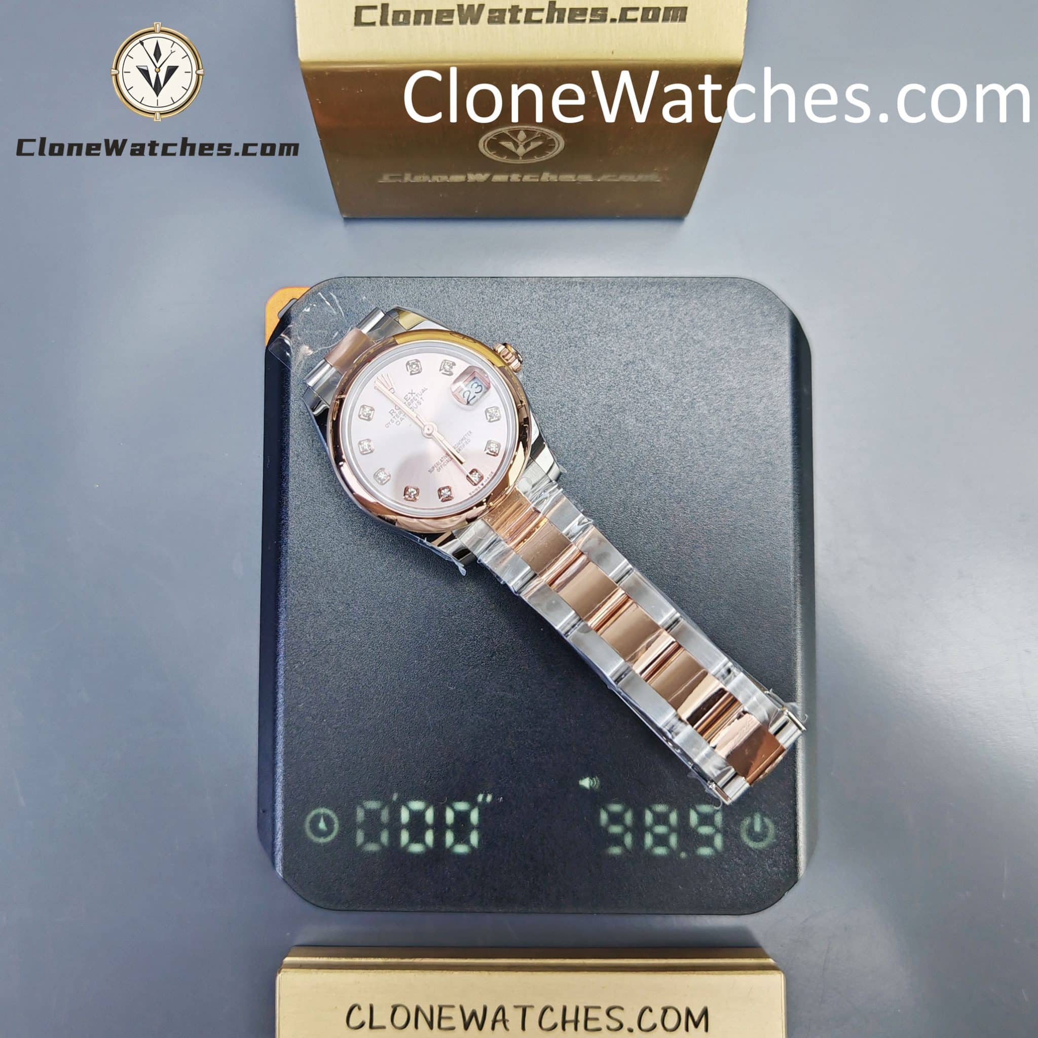 Rolex Super Clone Watches 1:1 DateJust m278241-0023 Oyster 31MM 2236 Movement