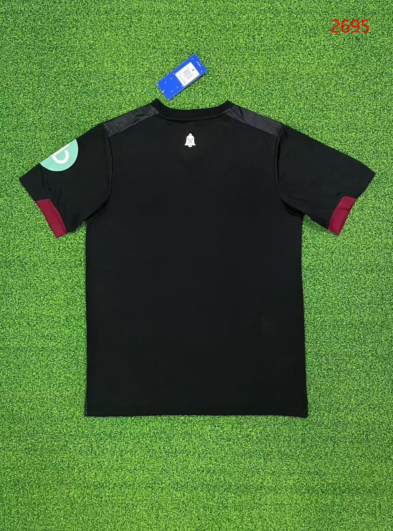 2024/25 West Ham United Away Black Jersey 1:1 Thailand Quality