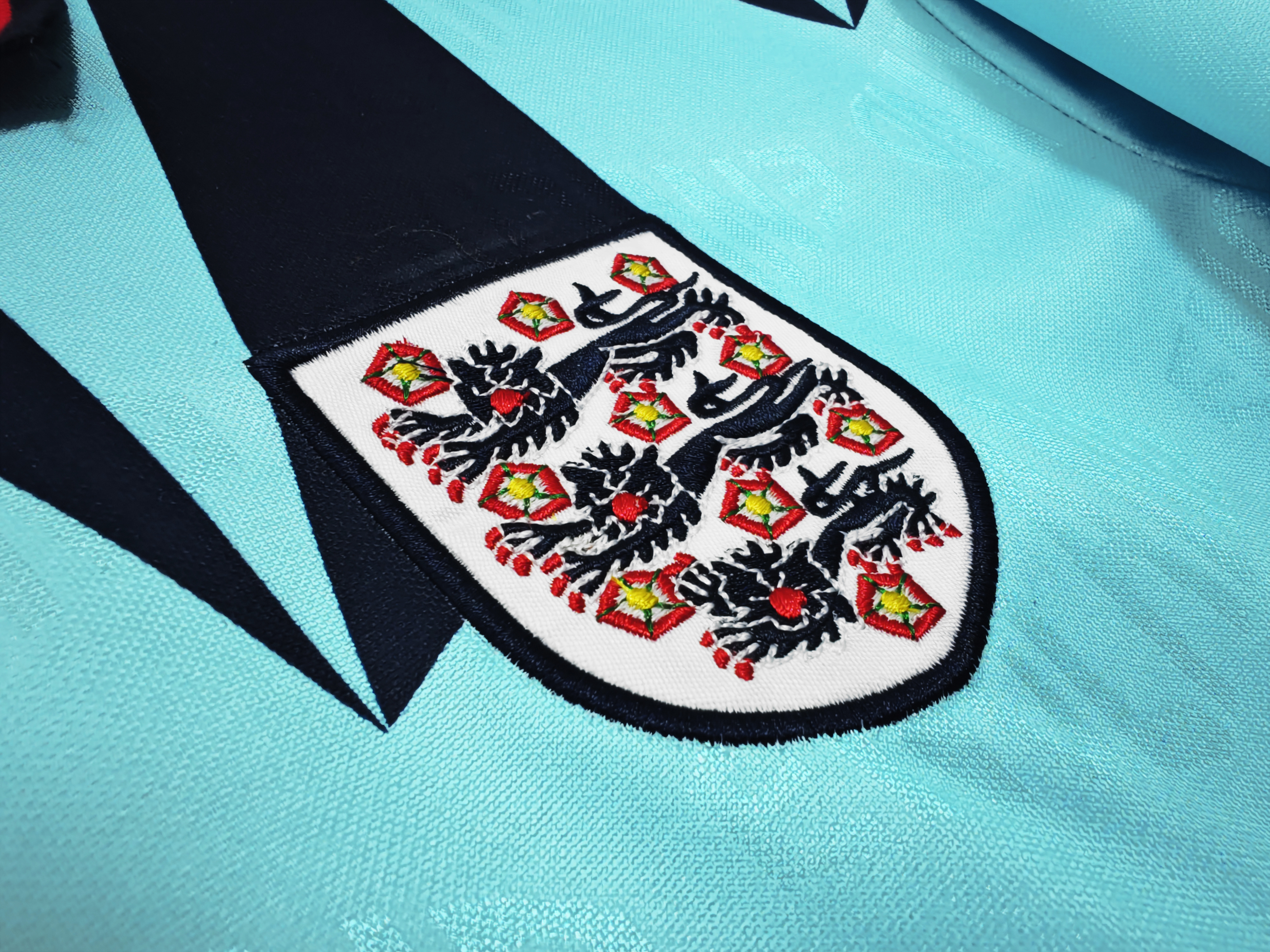 1992 England second away retro jersey - fans edition