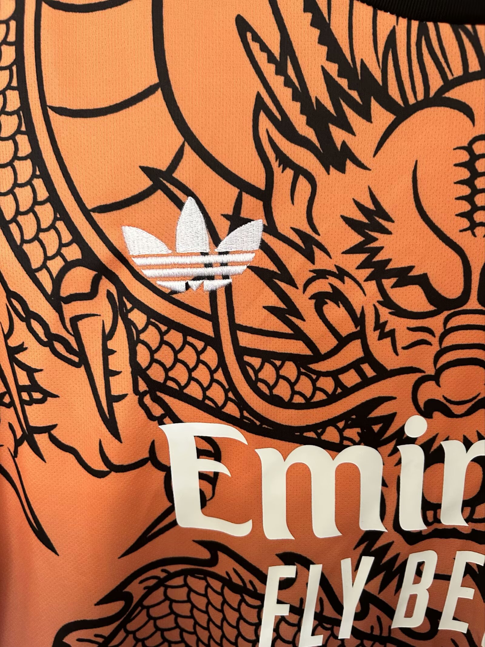 2025-26 Real Madrid Dragon Orange Special Edition - Jersey - Fan Edition