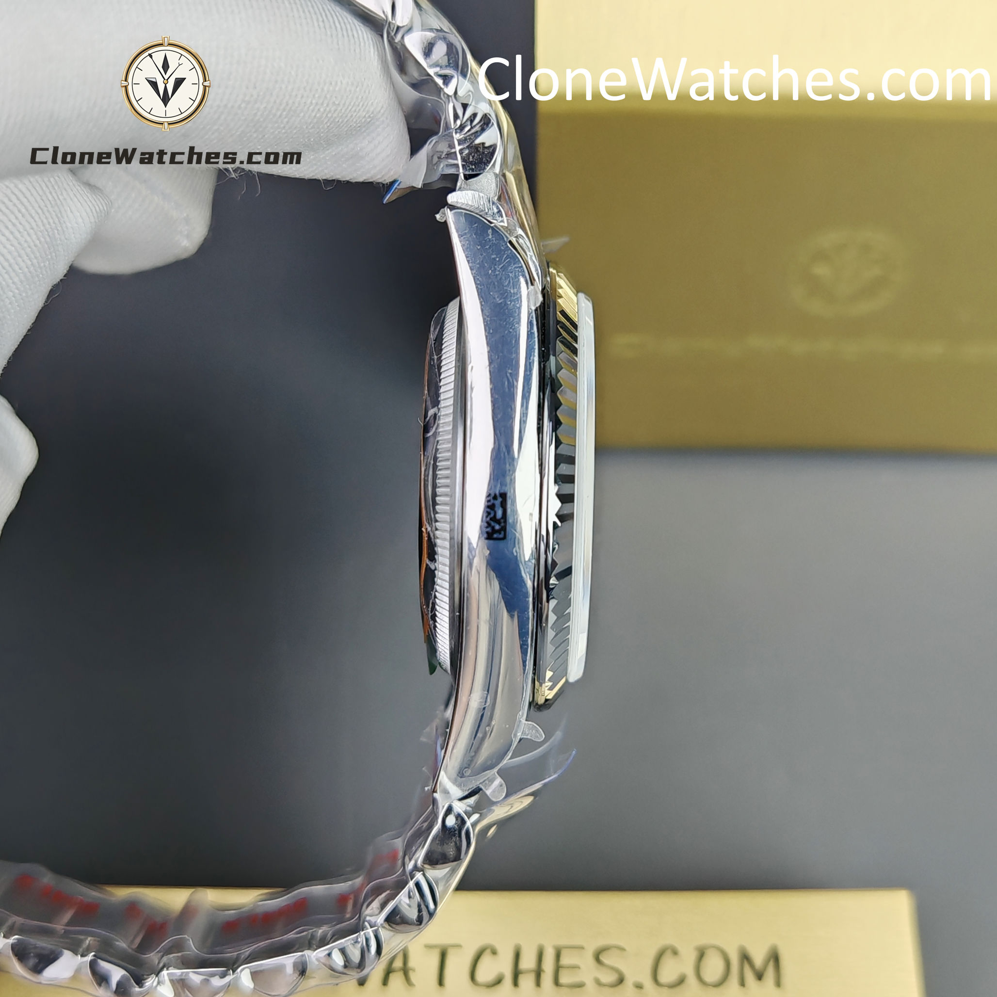 Rolex Super Clone Watches 1:1 Day Date Ice Blue Dial 36mm m128236-0009 3255 Movement