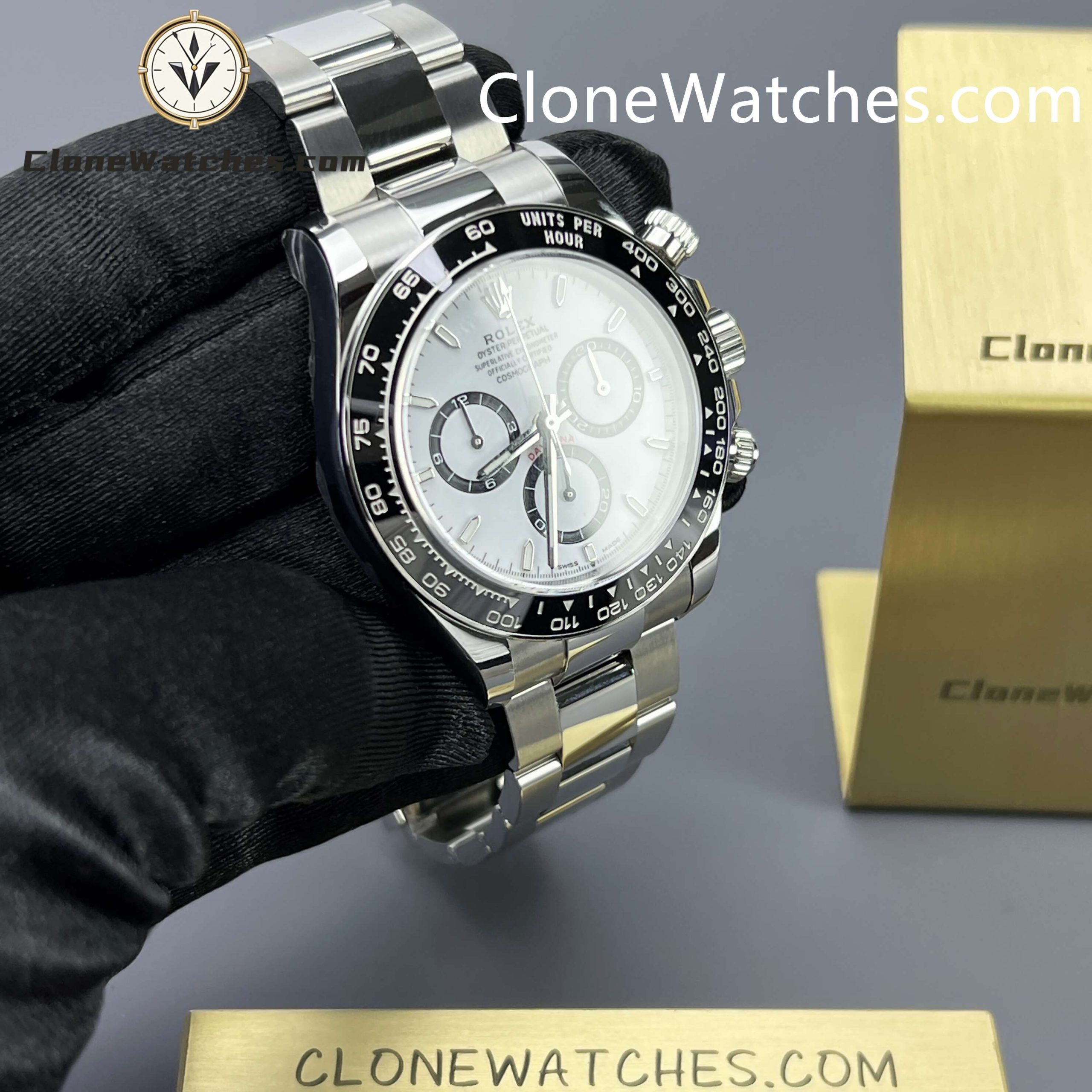Rolex Super Clone Watches 1:1 Panda Daytona M126500LN-0001 4131 Movement