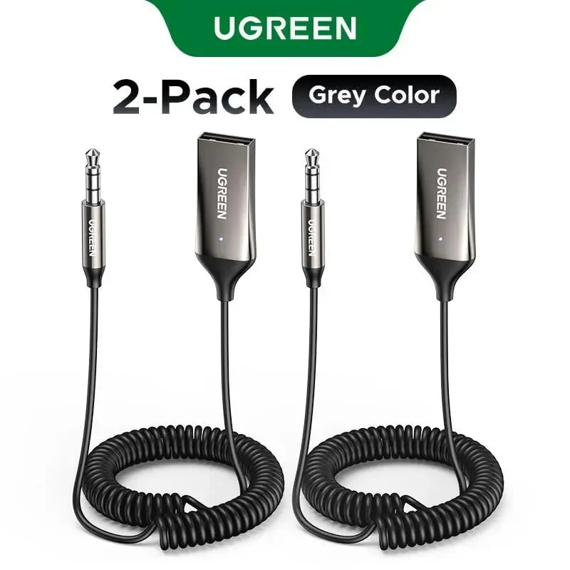 Upgrade Your Drive Instantly – Bluetooth 6.0 AUX Wireless Audio Receiver with Hands-Free Calling
