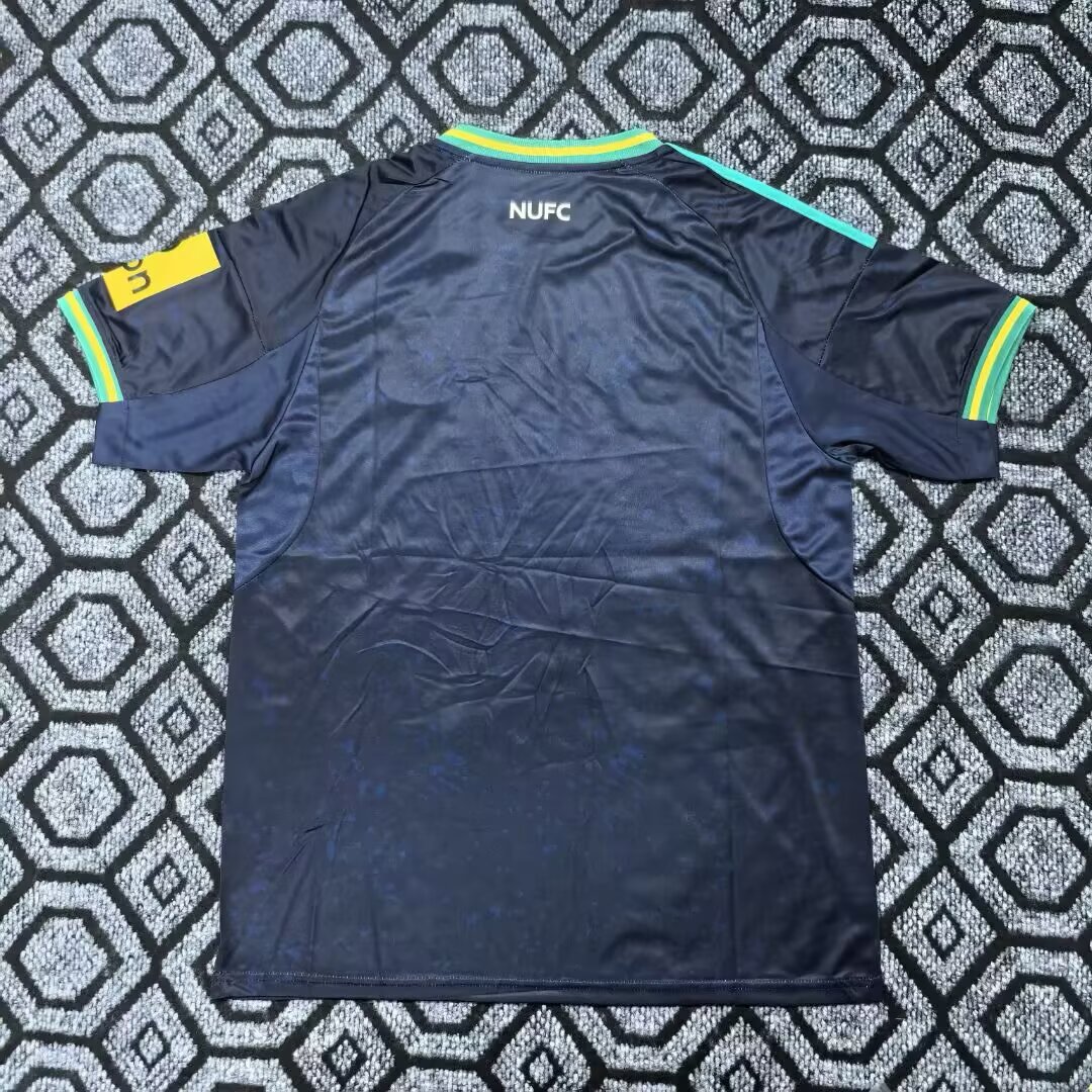 2025-26 Newcastle United Third Away Blue Jersey - Fan Edition
