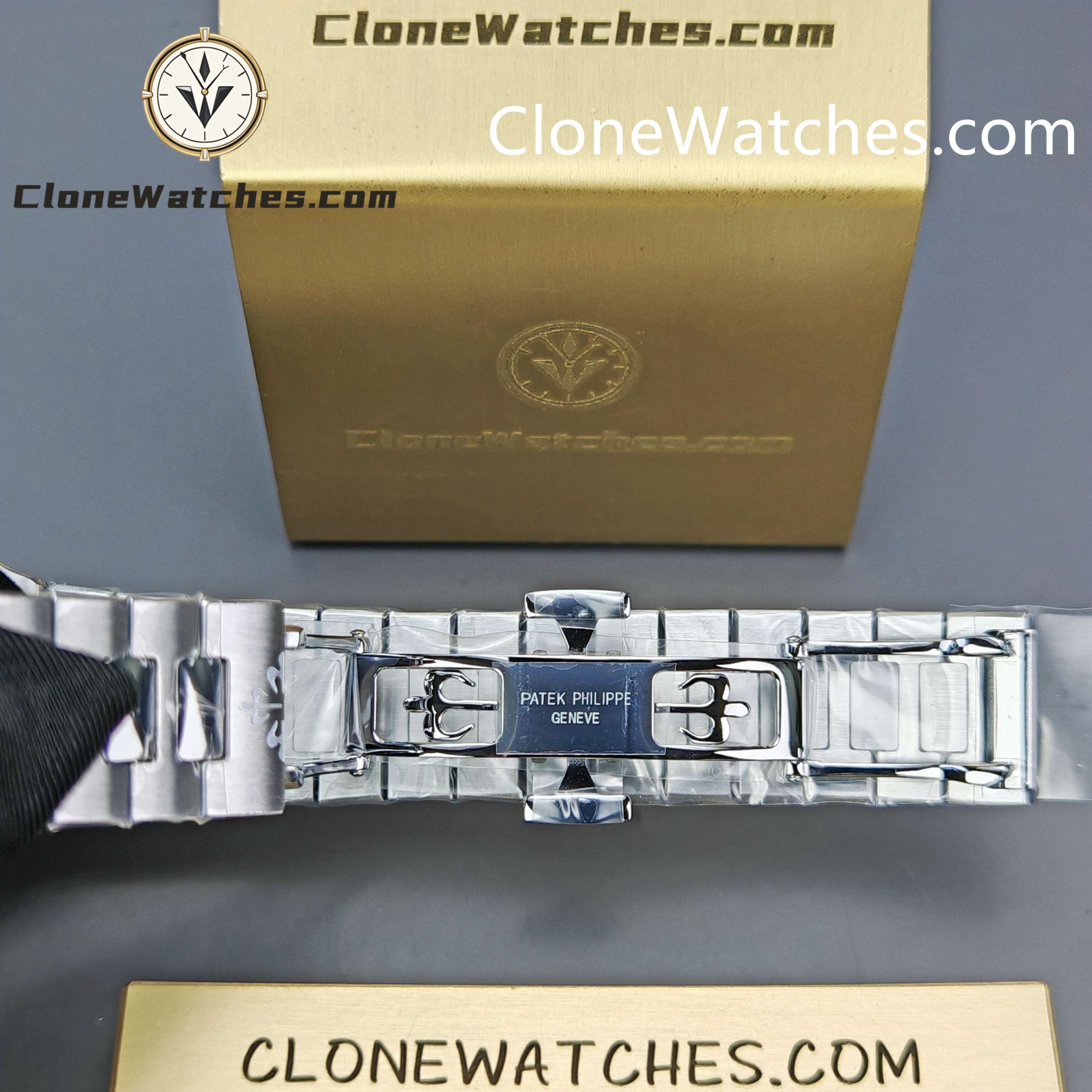 Patek Philippe Super Clone Watches 1:1 CUBITUS 7128/1G-001 Blue Dial