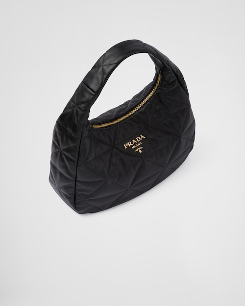 Prada Large. topstitched nappa-leather bag