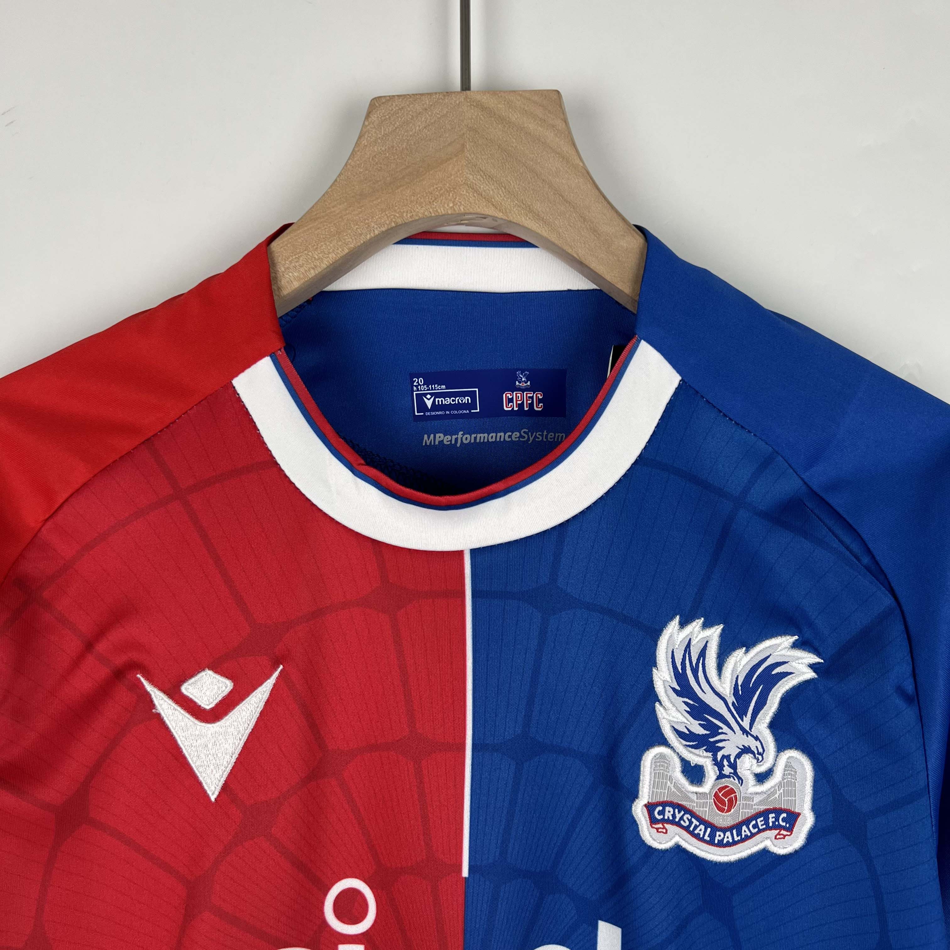 2023/2024 Crystal Palace Home Football Shirt 1:1 Thai Quality Kids Size