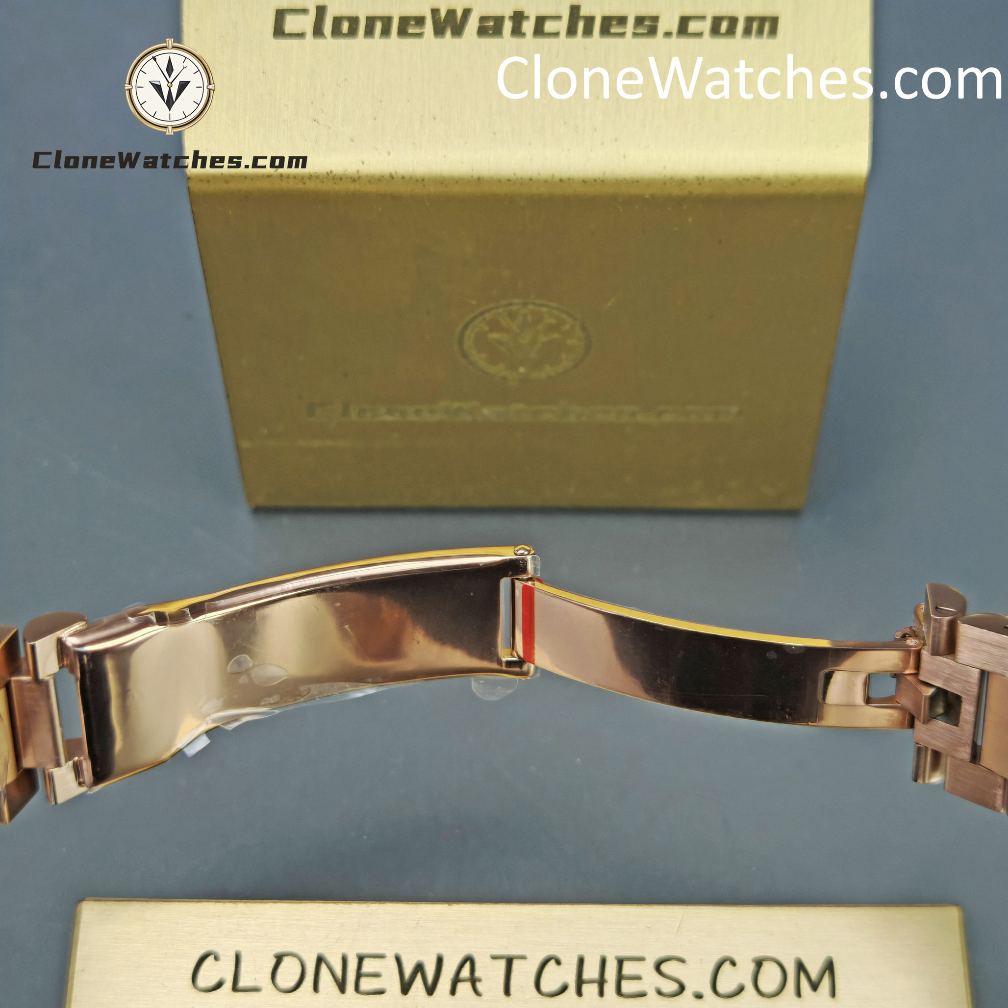 Rolex Super Clone Watches 1:1 Day Date Rose Gold Brown Roman Dial 36mm m128235-0075 3255 Movement