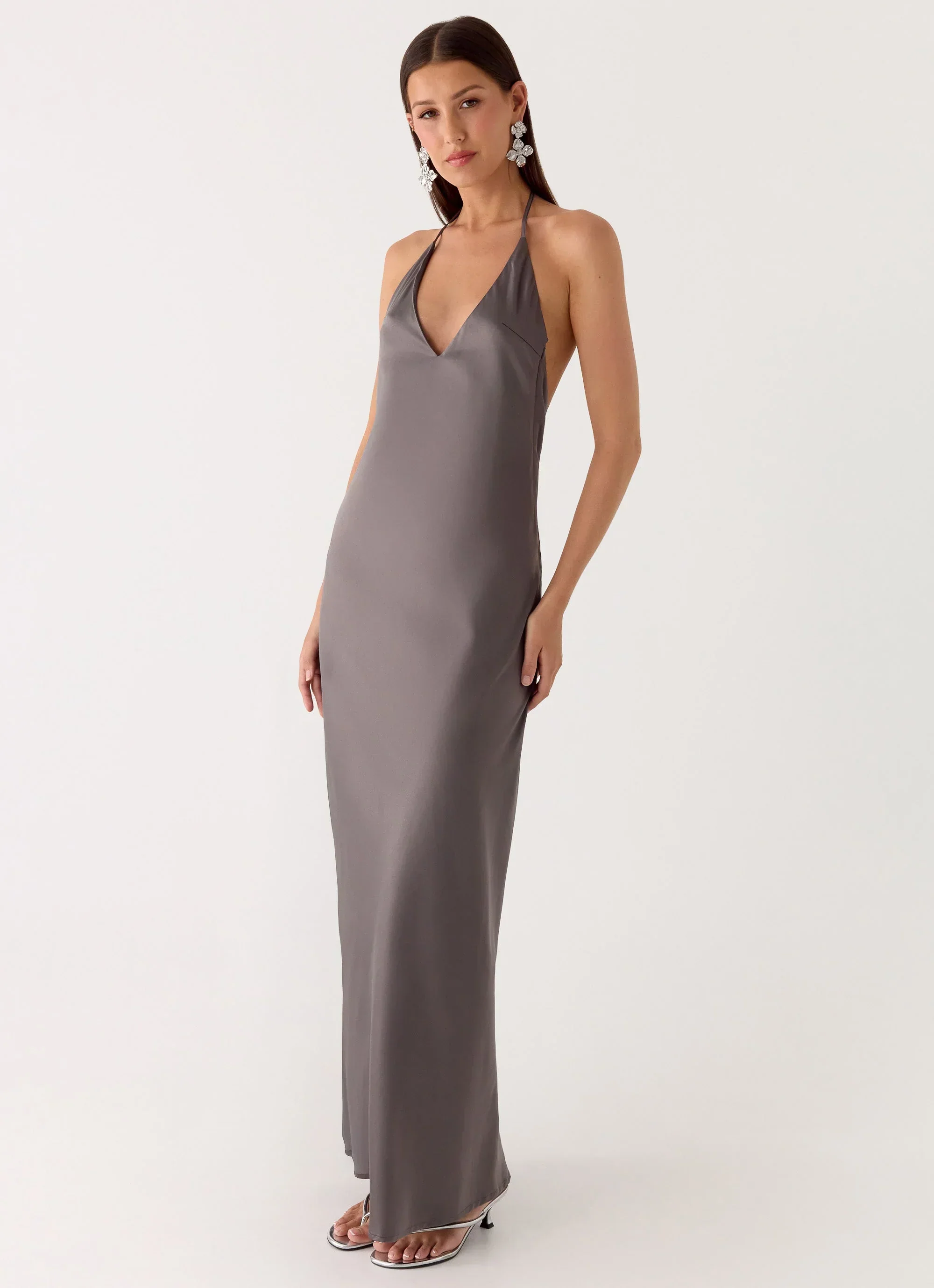 Bondi Heat Maxi Dress - Ash