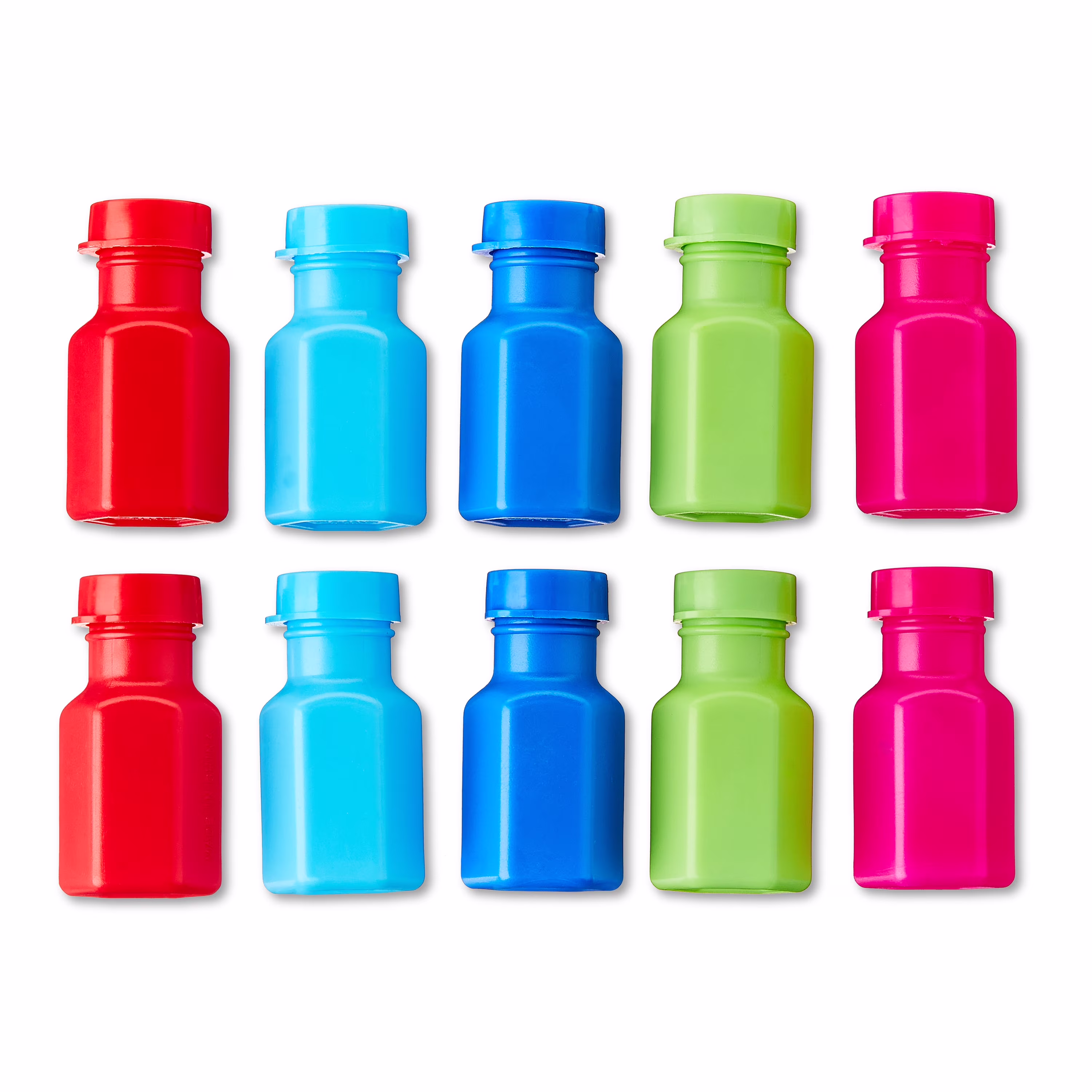 10 Count,Multicolor, Mini Bubbles, Party Favors, by Way To Celebrate