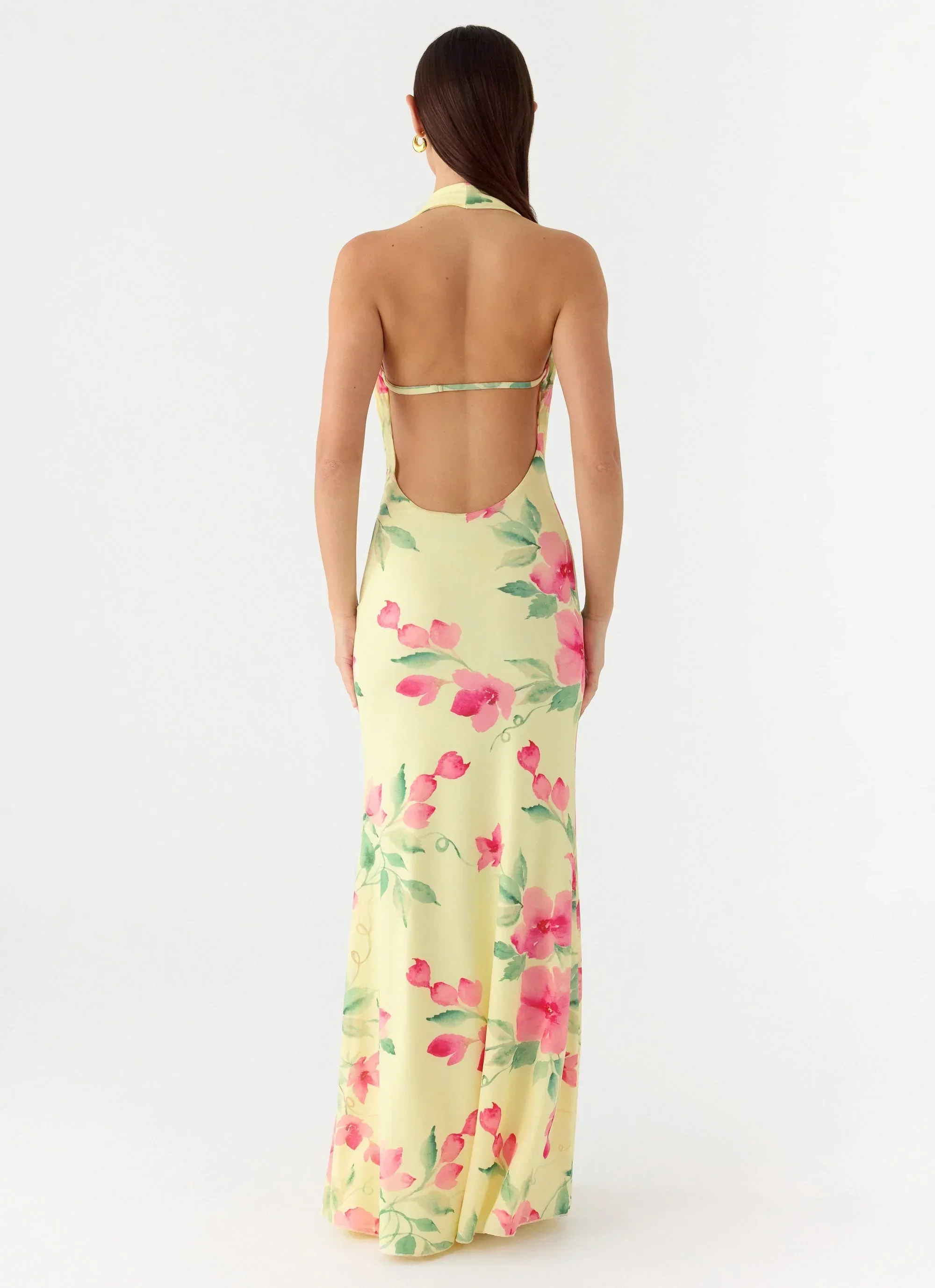 Like You Better Maxi Dress - Lemon Soleil