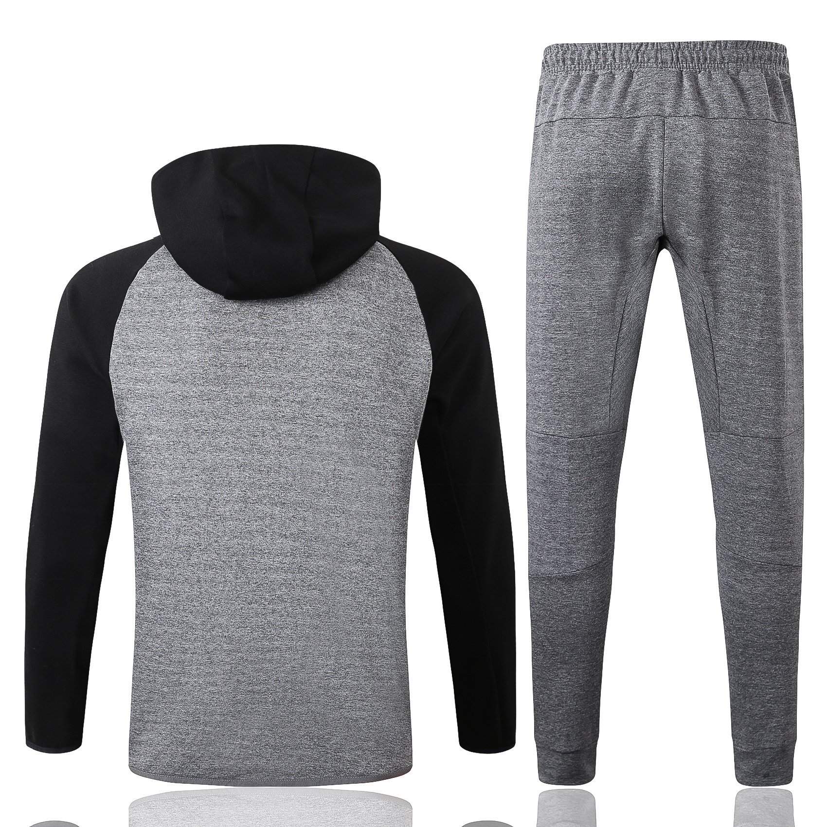 2024-25 Nike (Grey Pocket) Winter Hooded Long-Sleeve Padded Jersey - Adult Set
