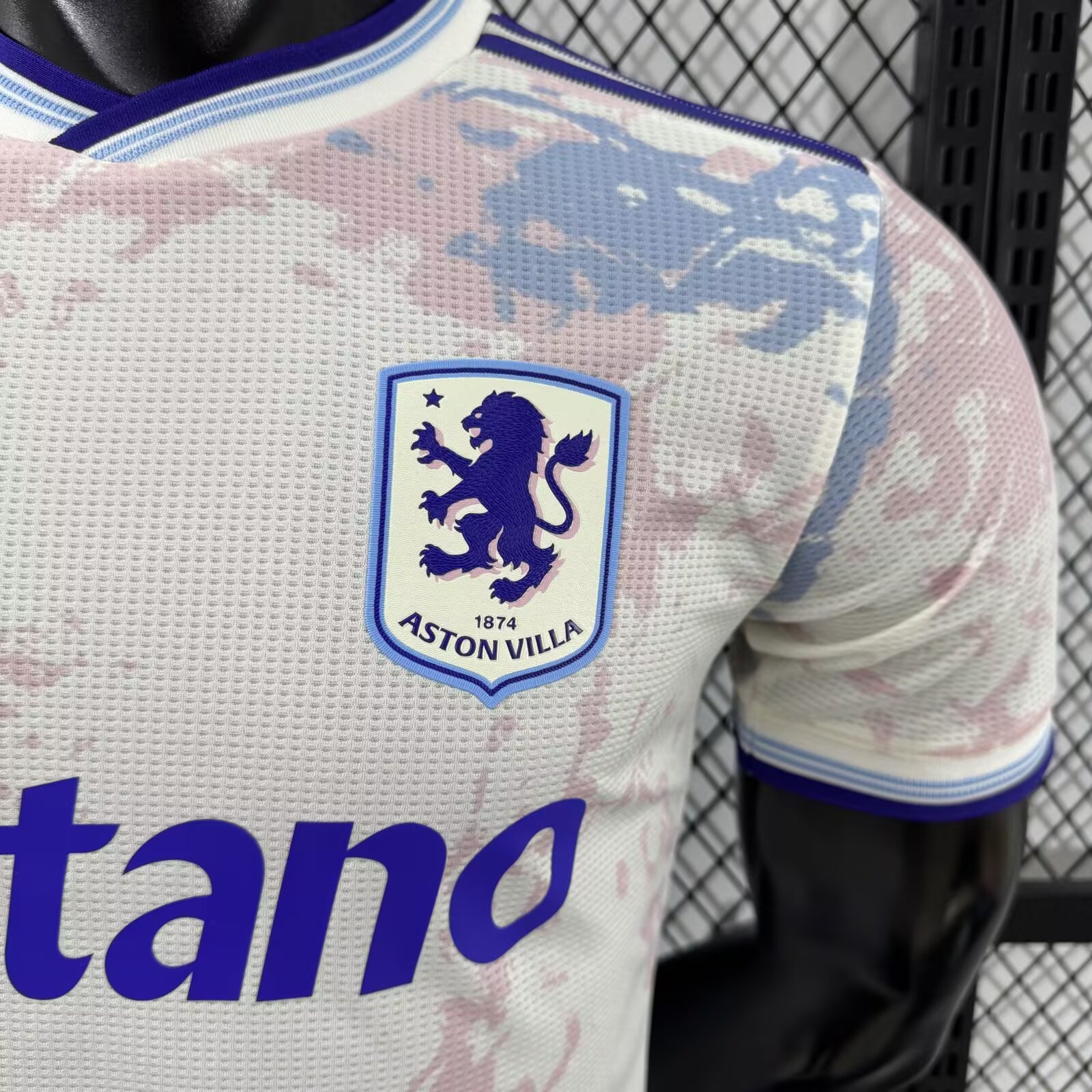 2025-26 Aston Villa Second Away Shirt - Player Edition