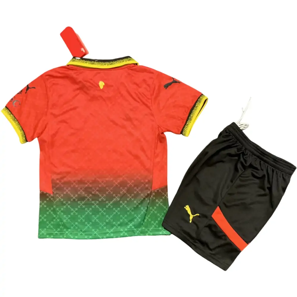 2025-26-AC Milan Three Away Red-Jersey-Children's Set