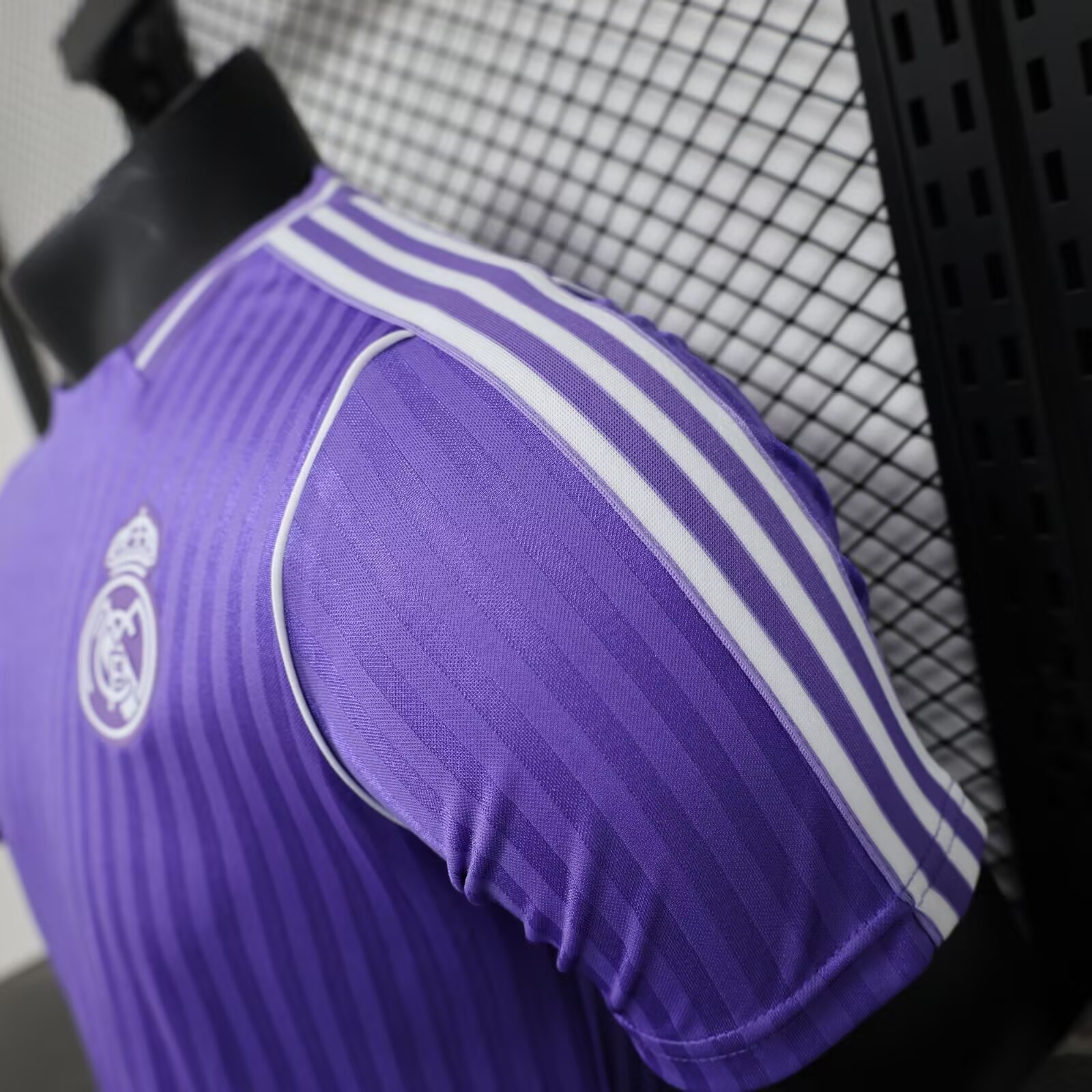 2025-26 New Season Real Madrid Special Edition Purple and White Jersey - Player Edition