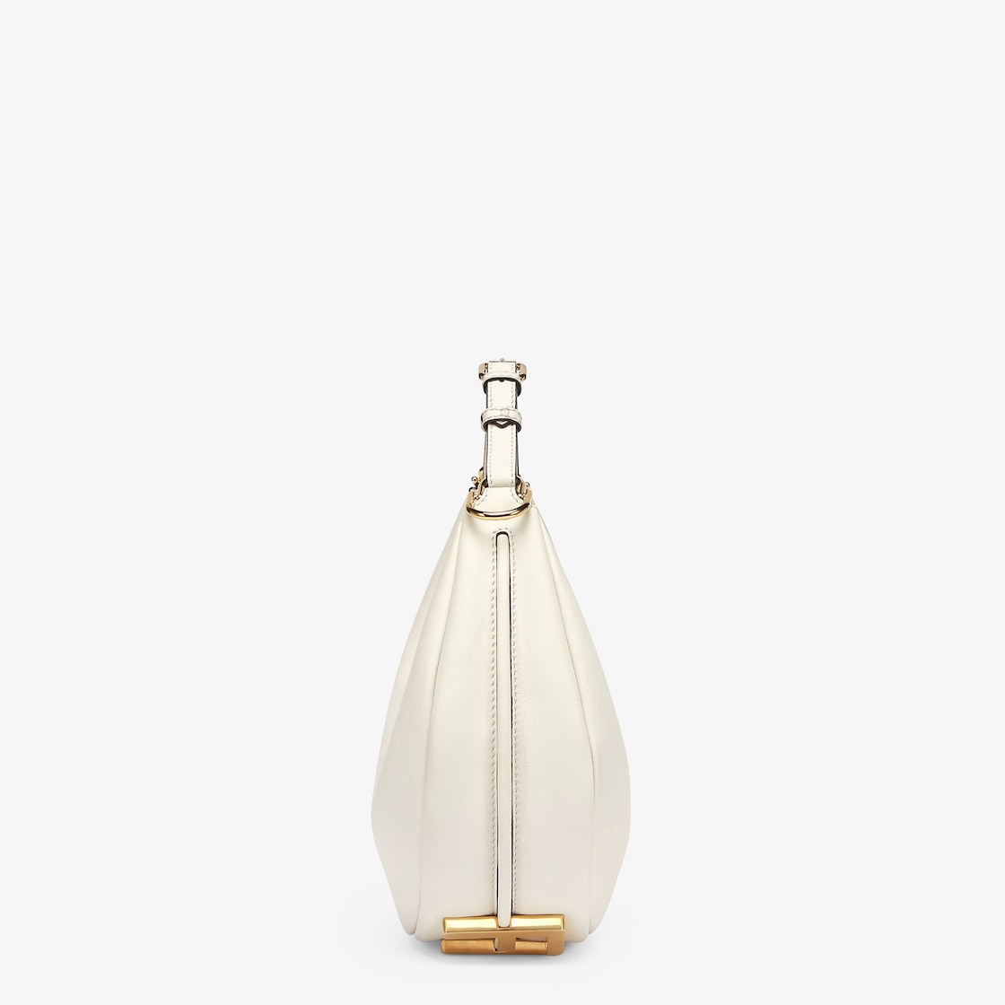 Fendi Fendigraphy Small in White Canvas