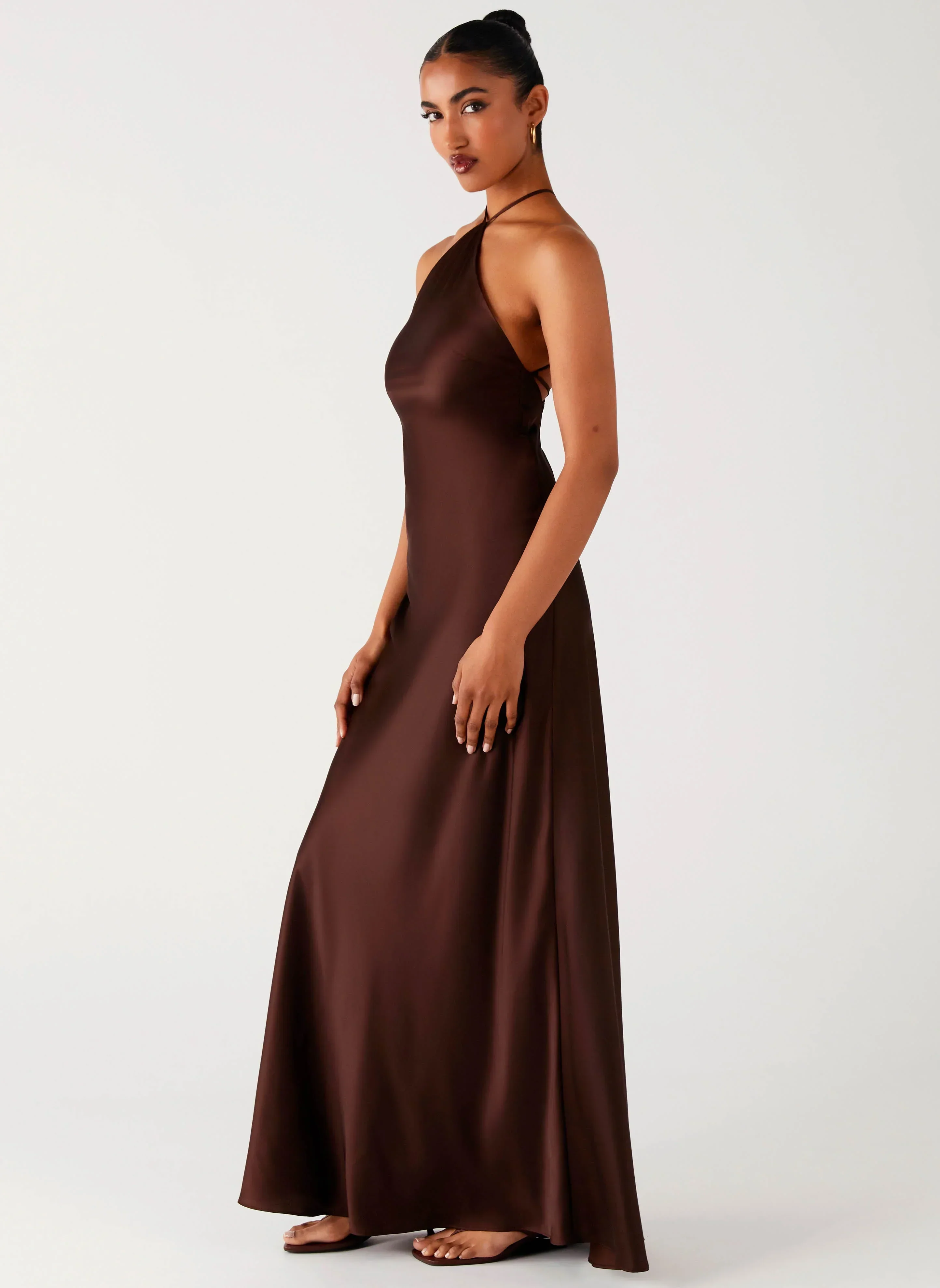 Tulama Maxi Dress - Chocolate