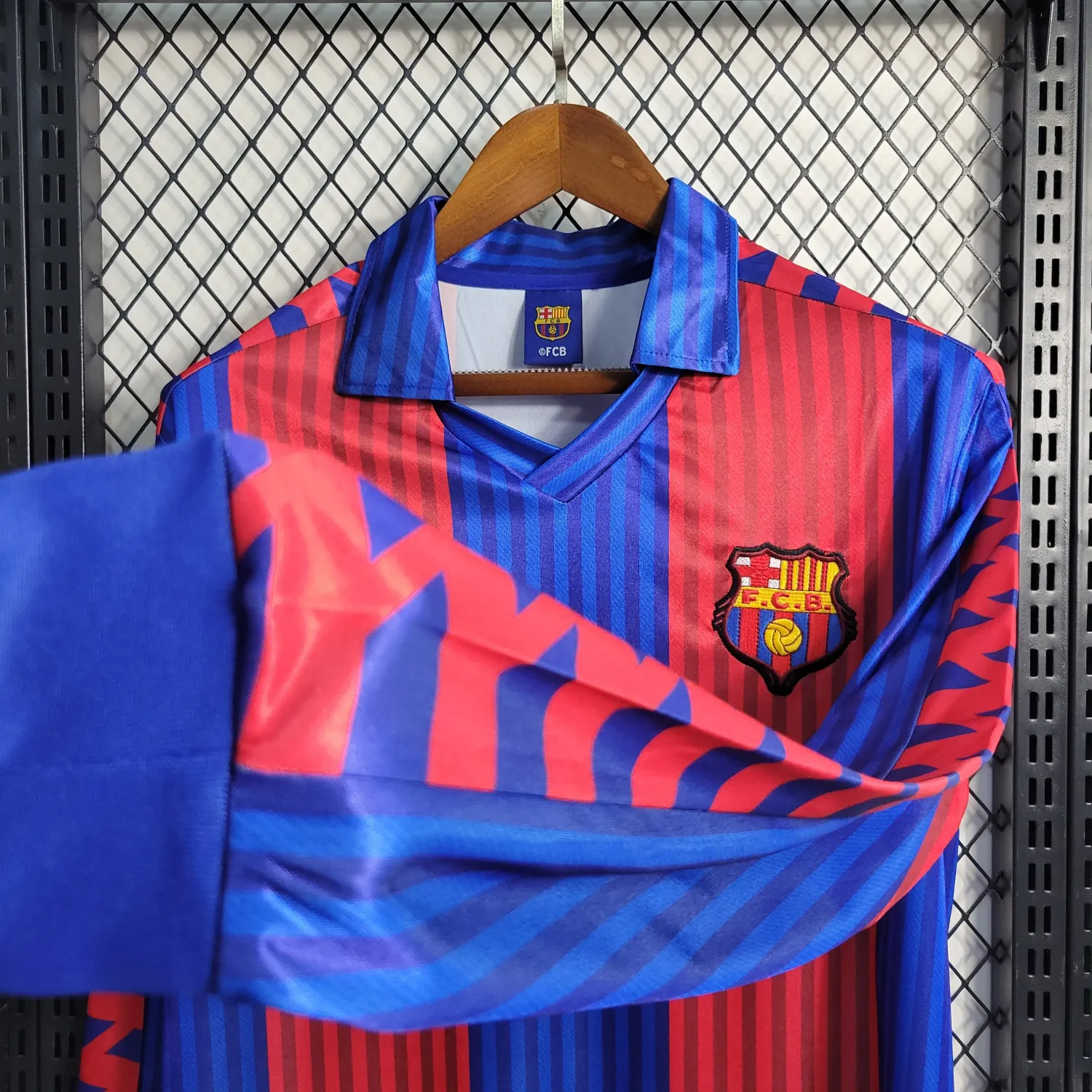 1992/93 Barcelona home retro long sleeves 1:1 Thai quality
