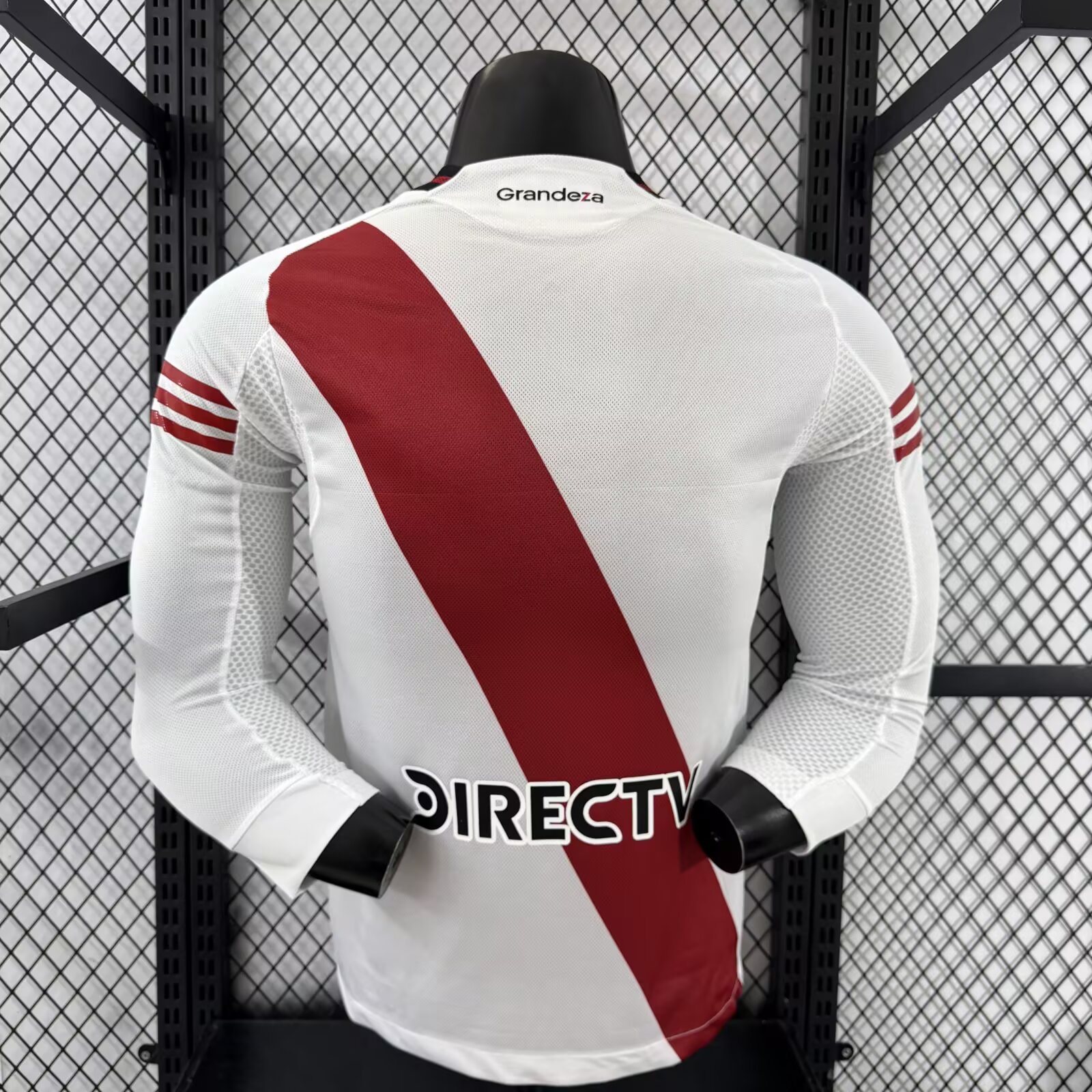 25-26 River Plate Home Kit - Long Sleeve Player Edition