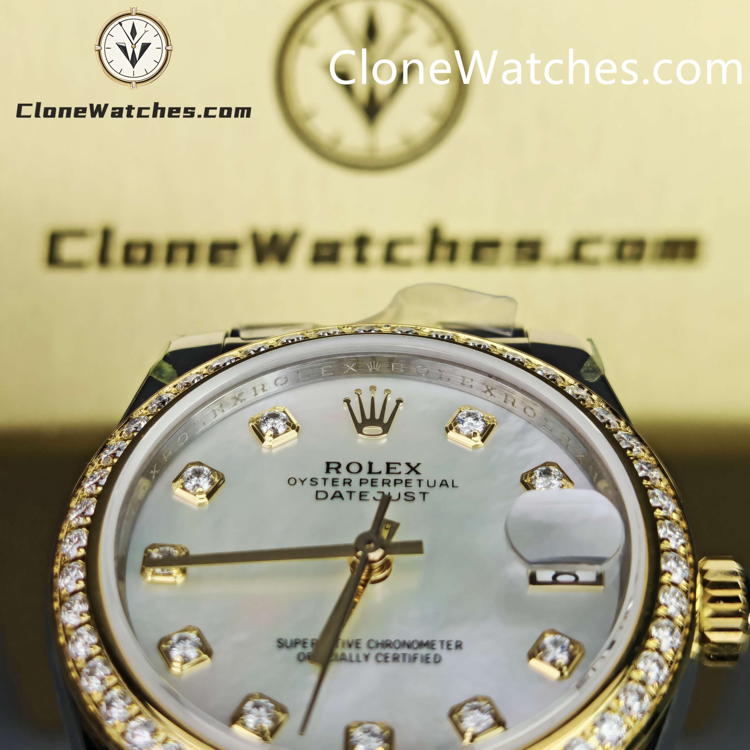 Rolex Super Clone Watches 1:1 DateJust m278383rbr-0028 Jubilee 31MM 2236 Movement