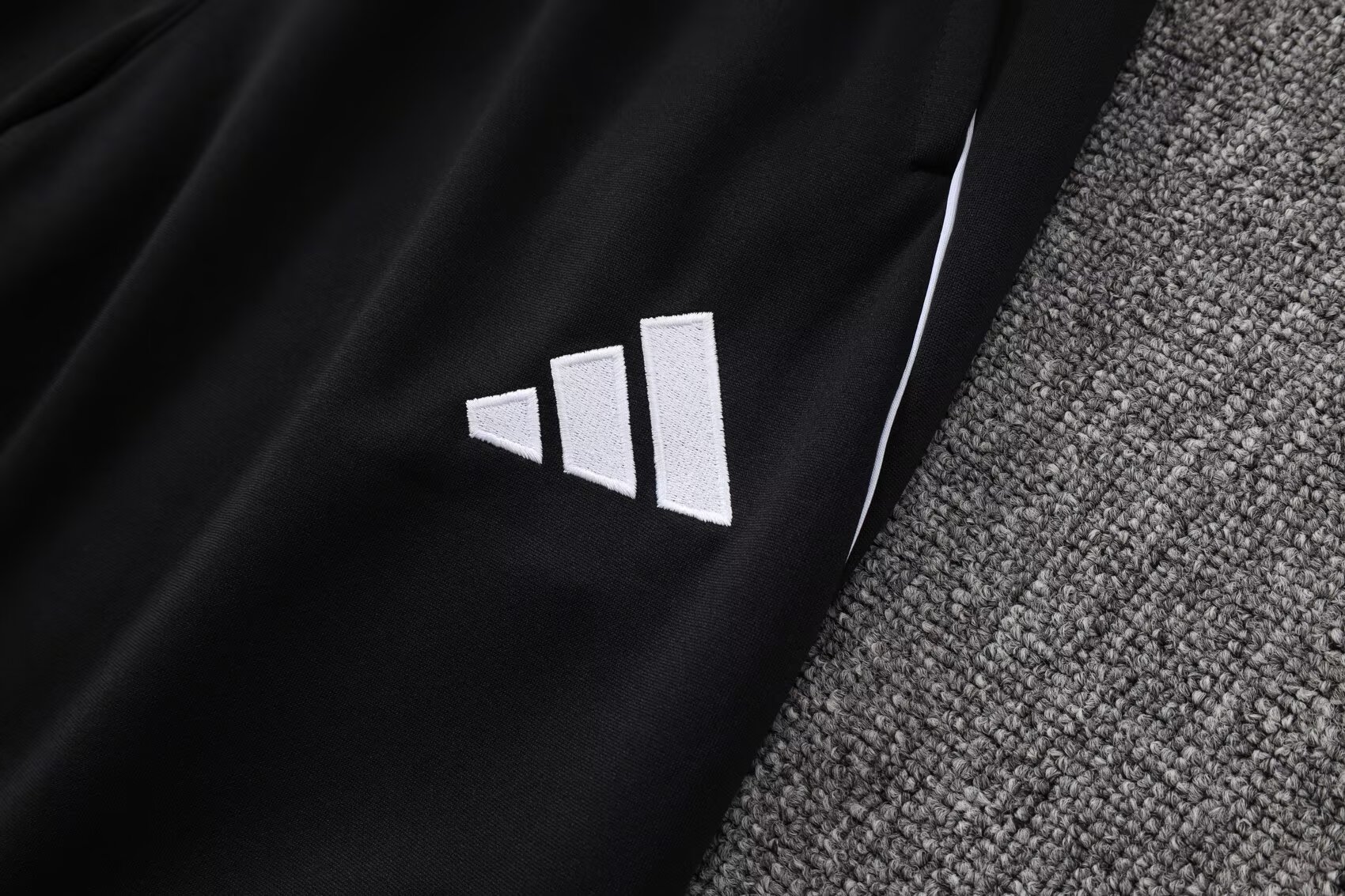 2025/26 Real Madrid Black Jacket Tracksuit