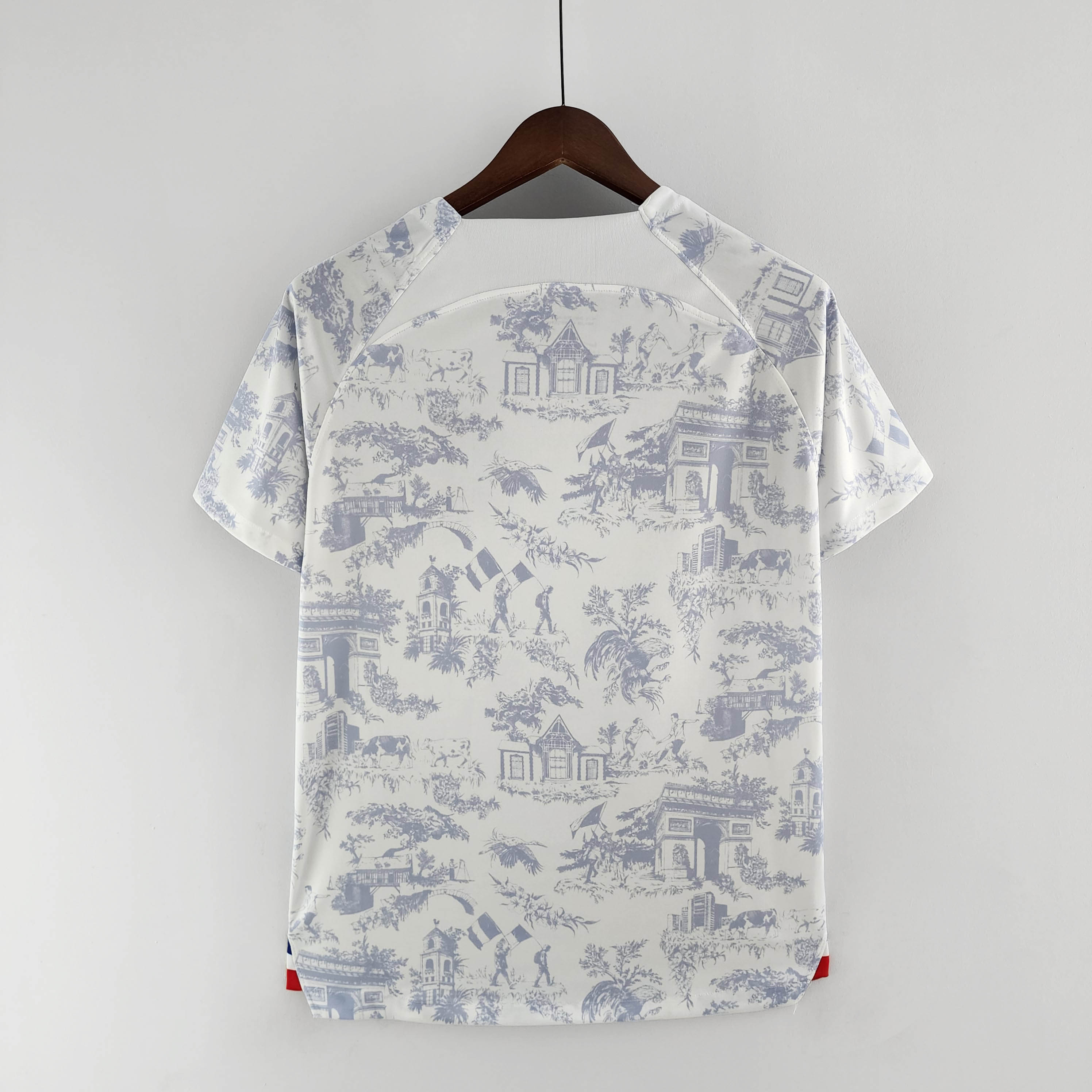 2022 FIFA World Cup France Away Football Shirt White-Fans