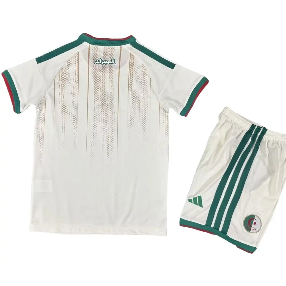 2026 World Cup Algeria Home Kit - Short Sleeve Children's suit Fans Edition