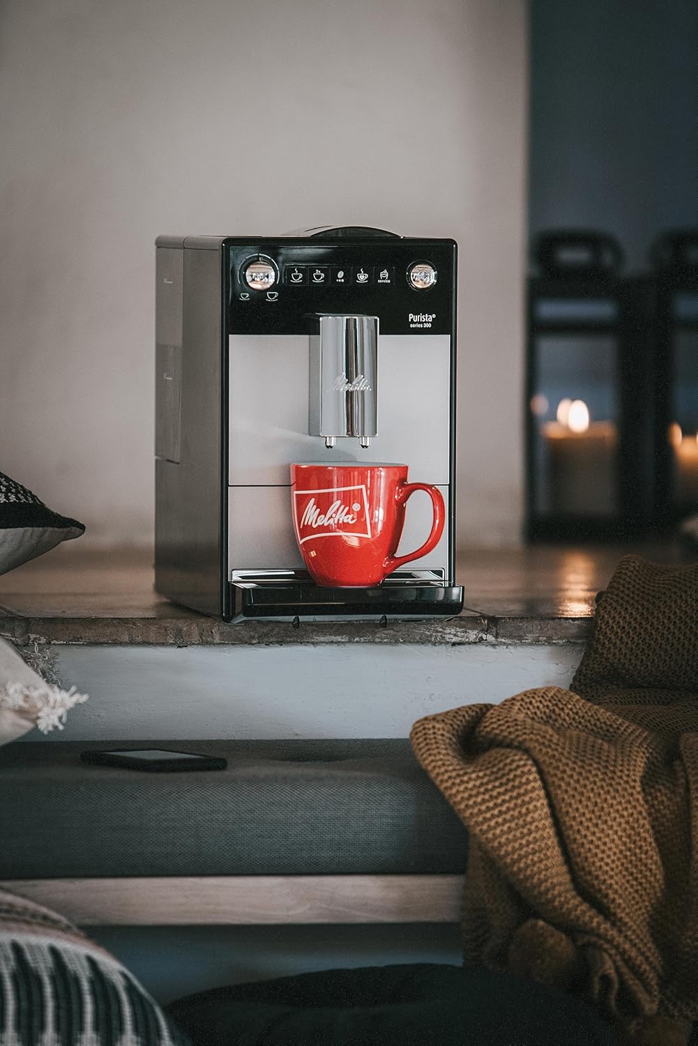 Machine à café grains extraction arômes silencieuse 1 à 2 tasses automatique