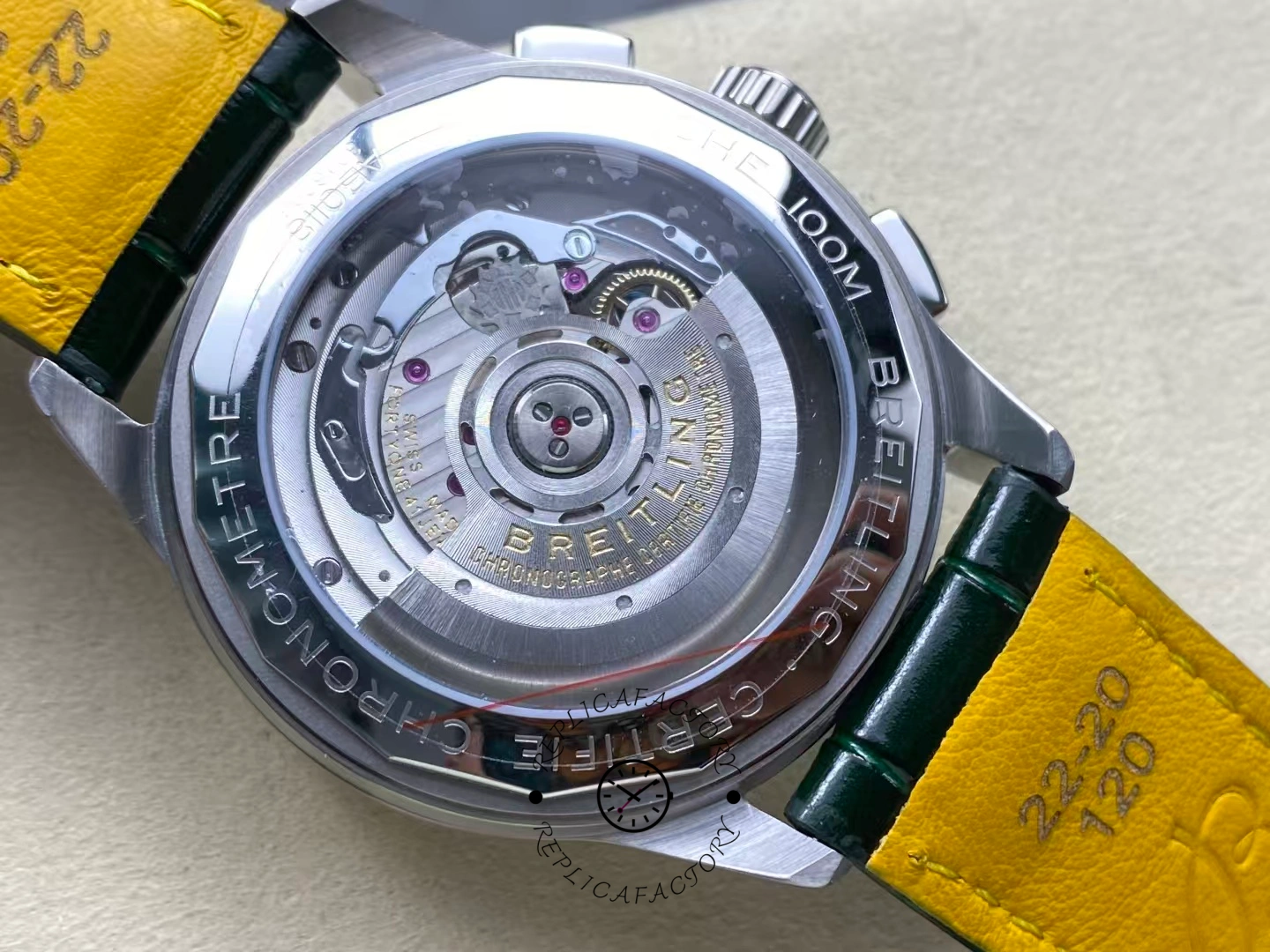 Breitling Premier B01 Chronograph 42 Bentley British Racing Green AB0118A11L1X1 Replica Watch