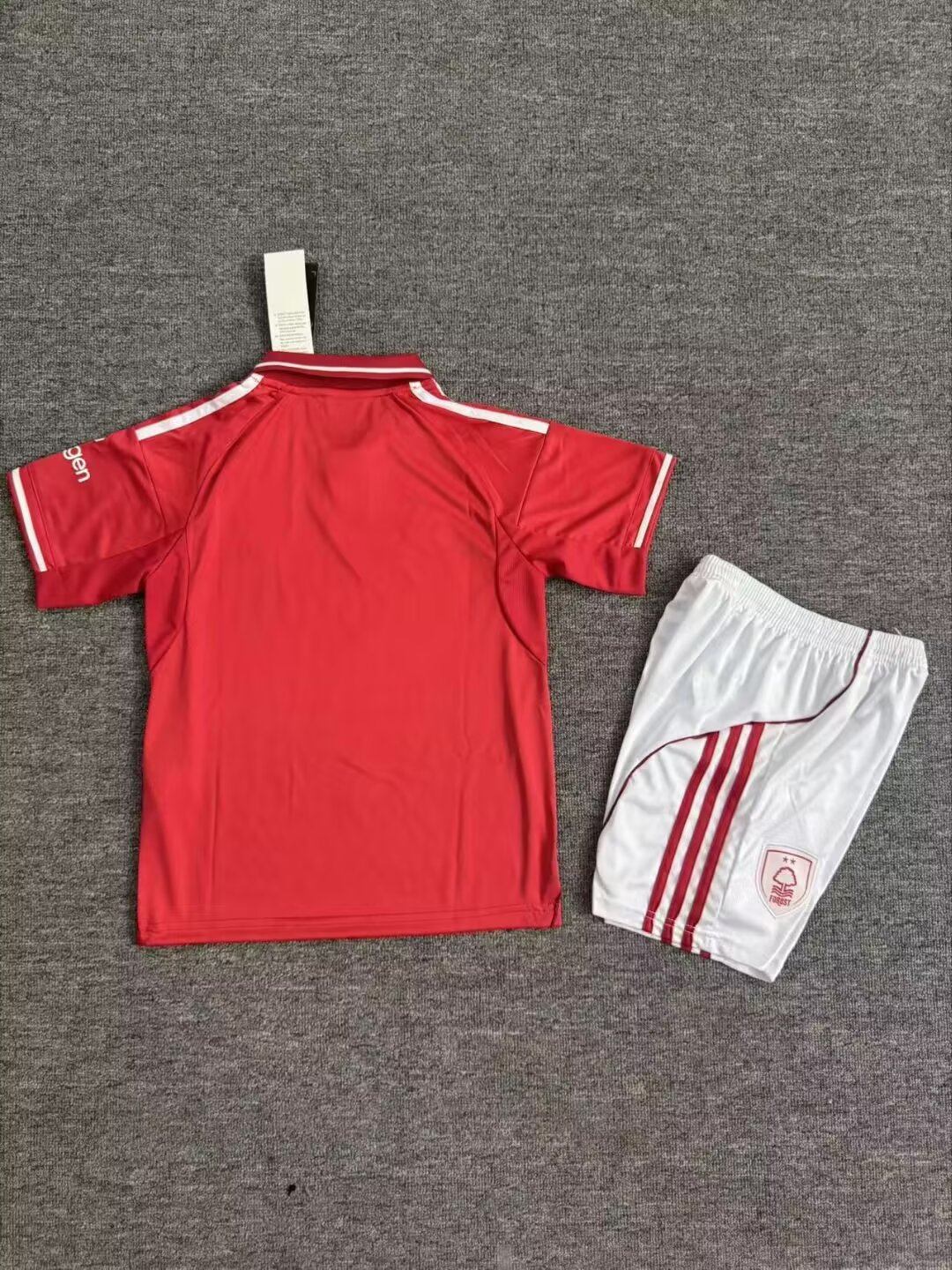 2025-26 Nottingham Forest Home Children's Jersey Set - Fans Edition